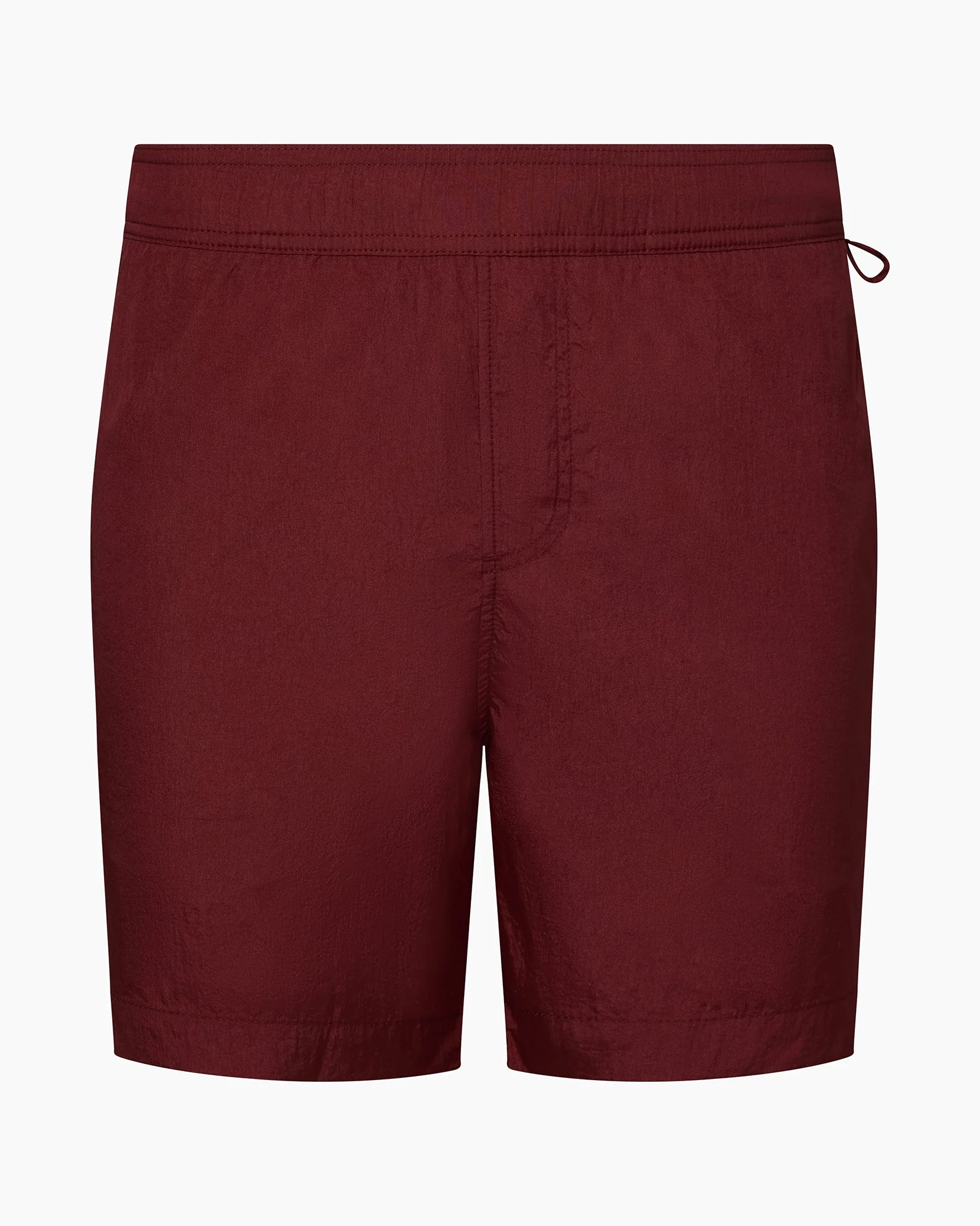 Mens | Nylon Crinkle 5" Swim Trunk | Brick - Image 2