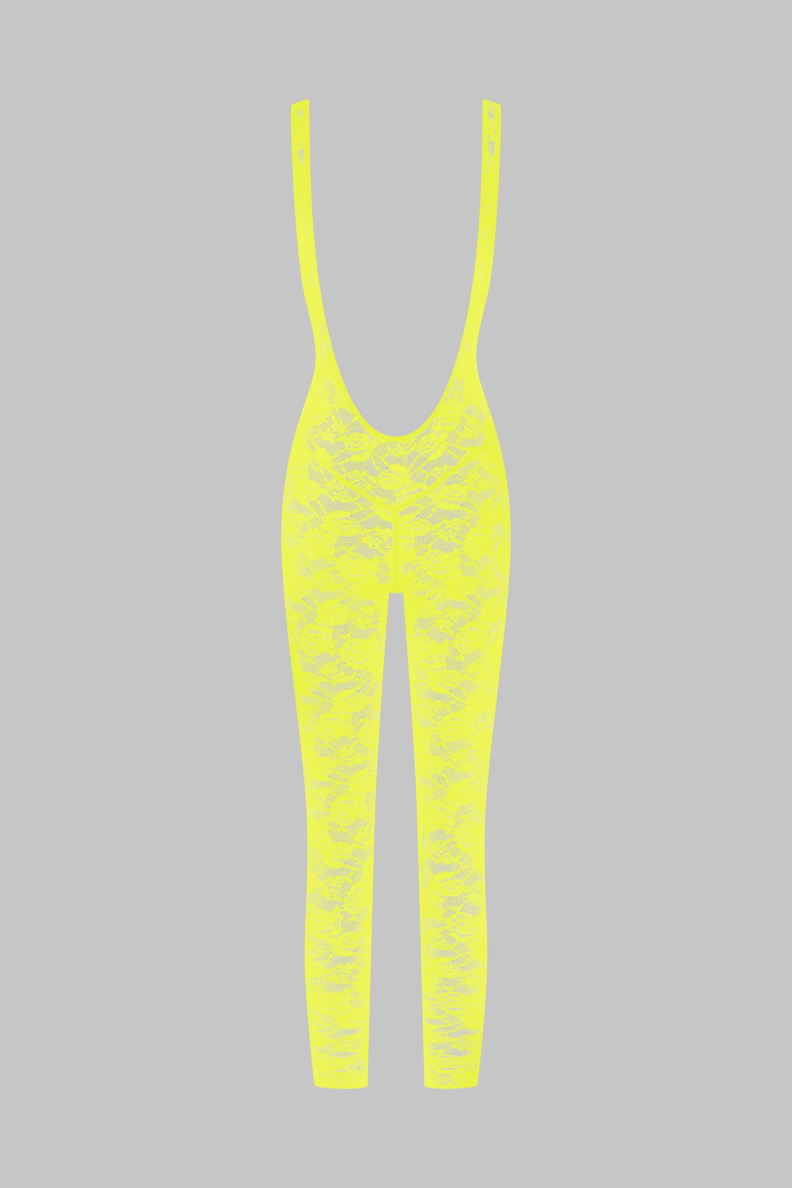 Backless jumpsuit - Flashback Neon | Yellow - Image 5