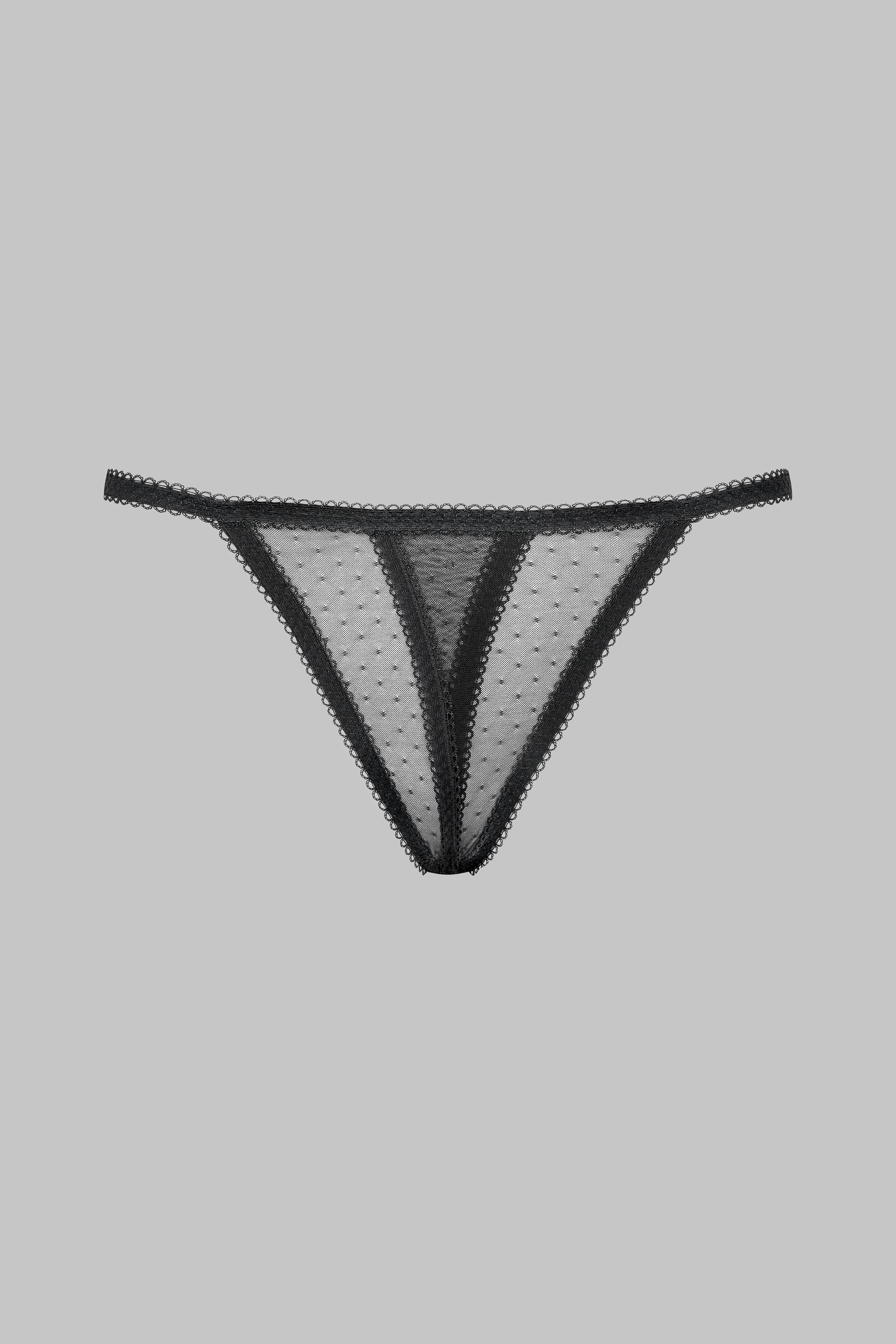 Openable thong - Inspiration Divine | Black - Image 4