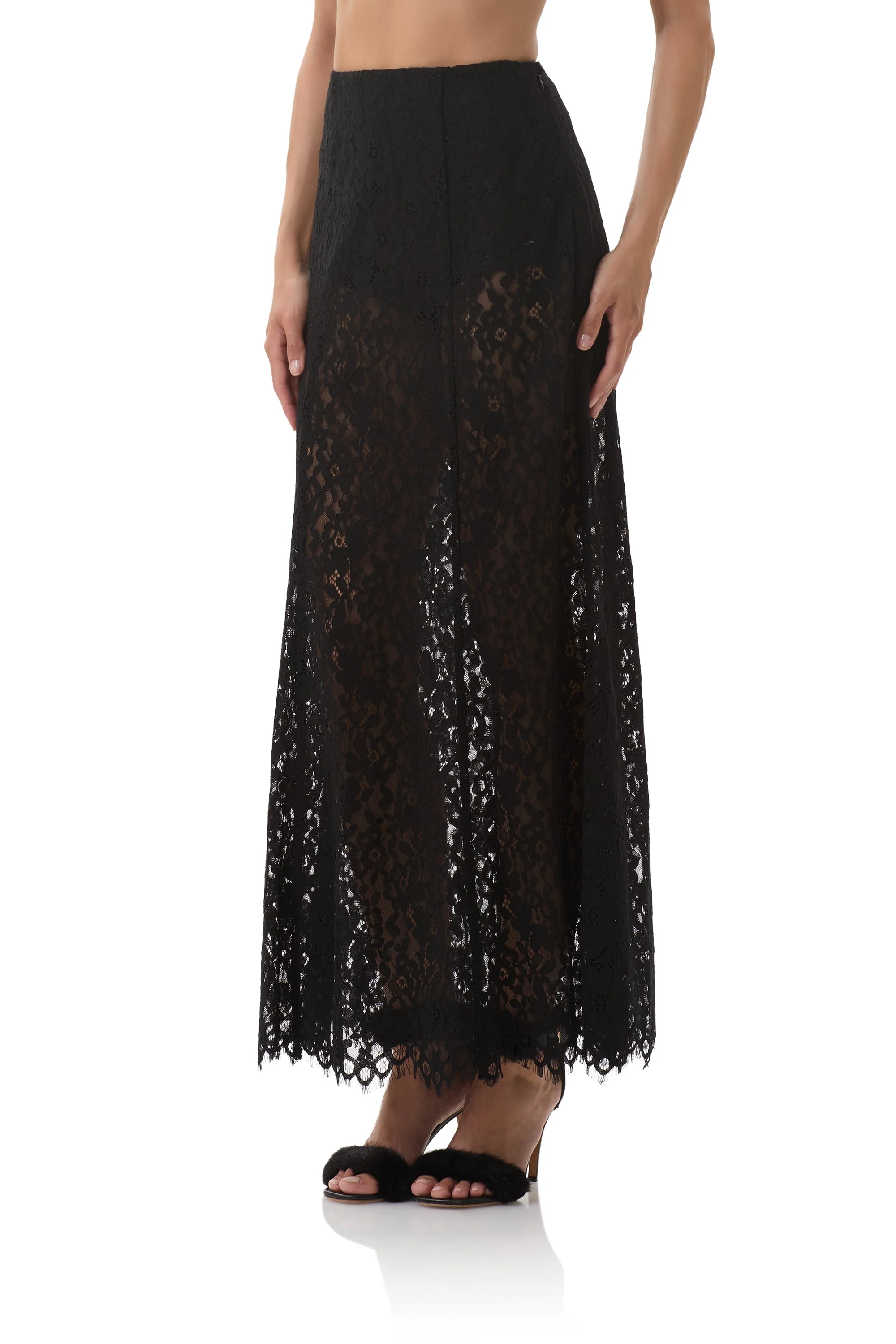 Oxford Skirt | Noir - Image 4