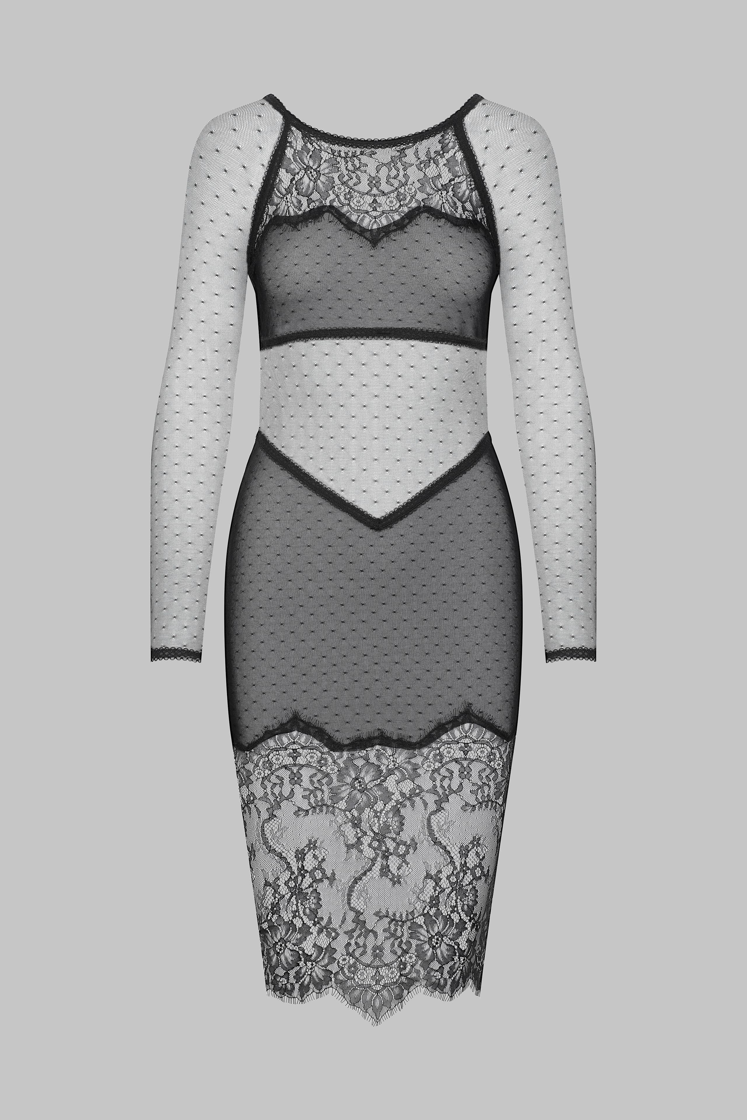 Racer back dress - Inspiration Divine | Black - Image 4