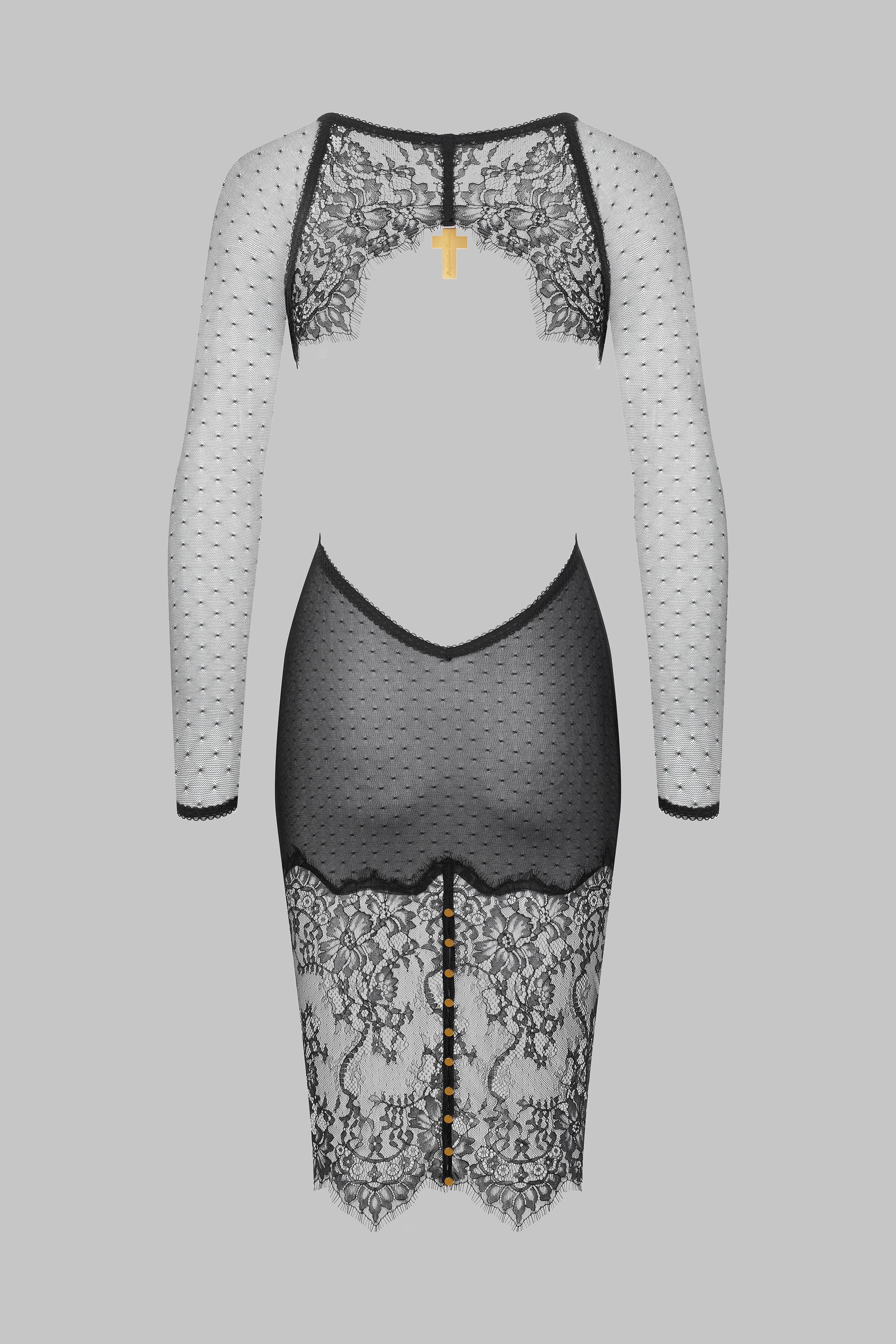 Racer back dress - Inspiration Divine | Black - Image 5
