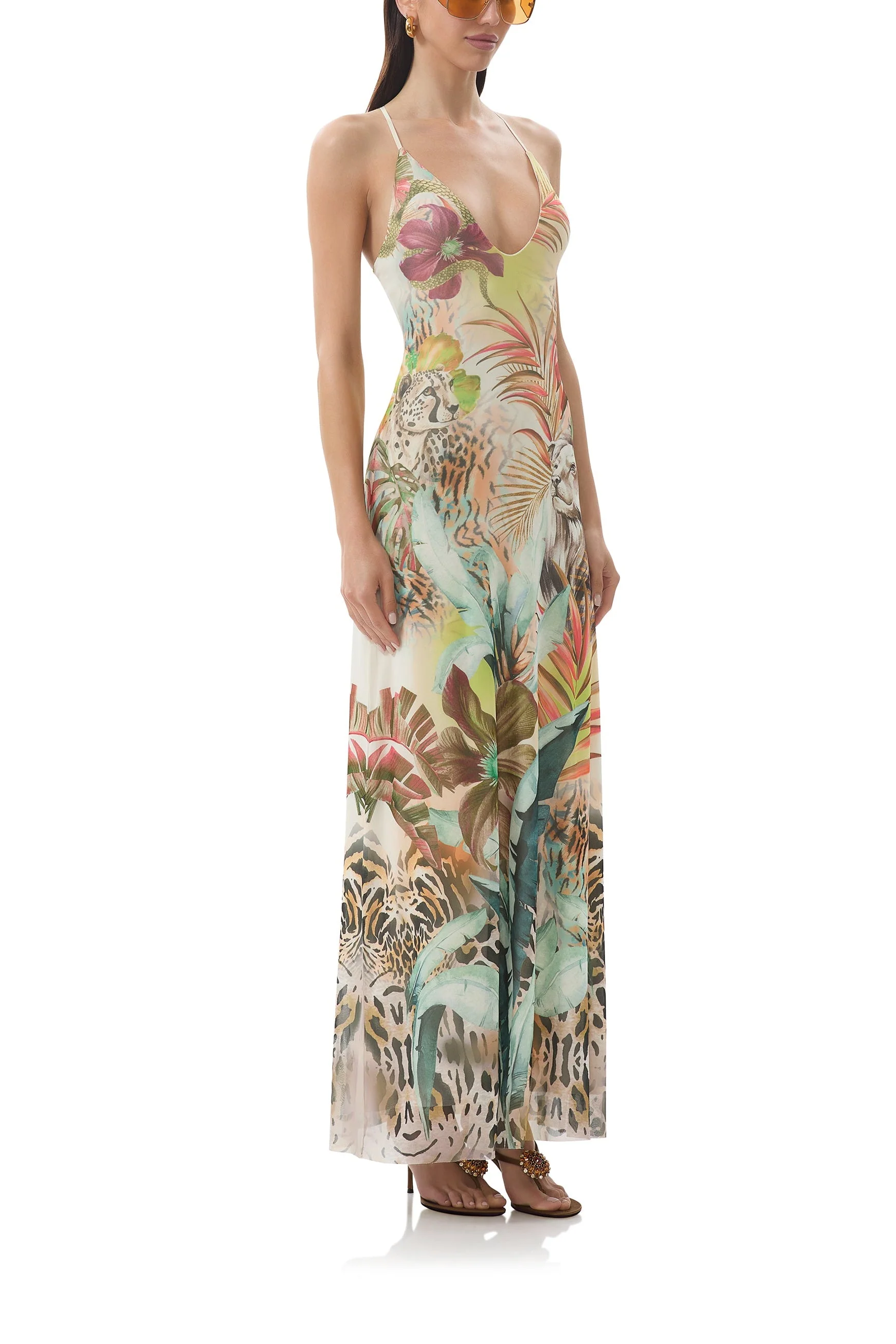 Romy Dress | Placed Desert Tropic - Image 3