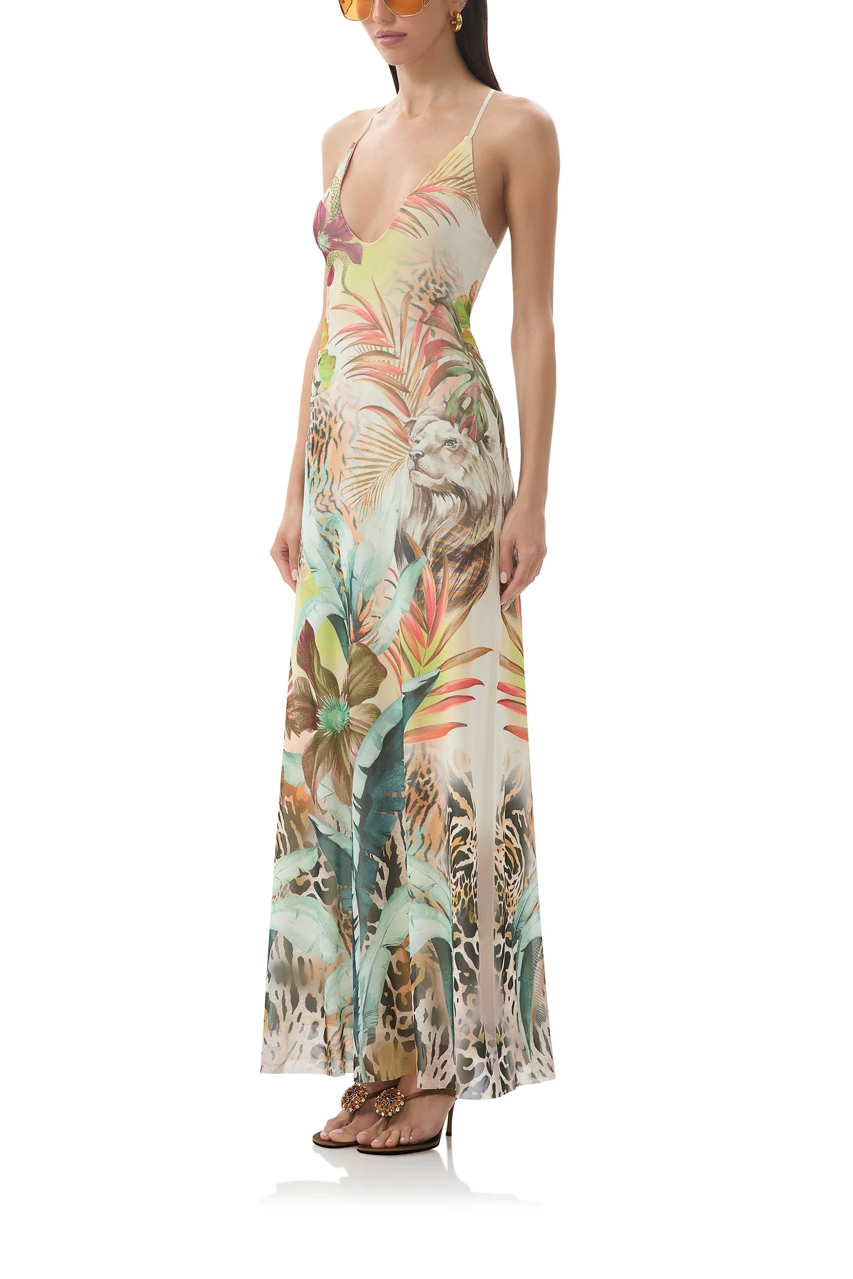 Romy Dress | Placed Desert Tropic - Image 5