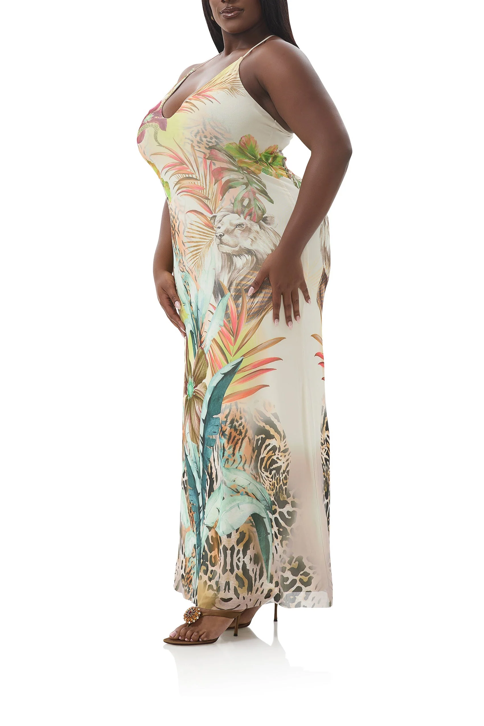 Romy Dress | Placed Desert Tropic - Image 6