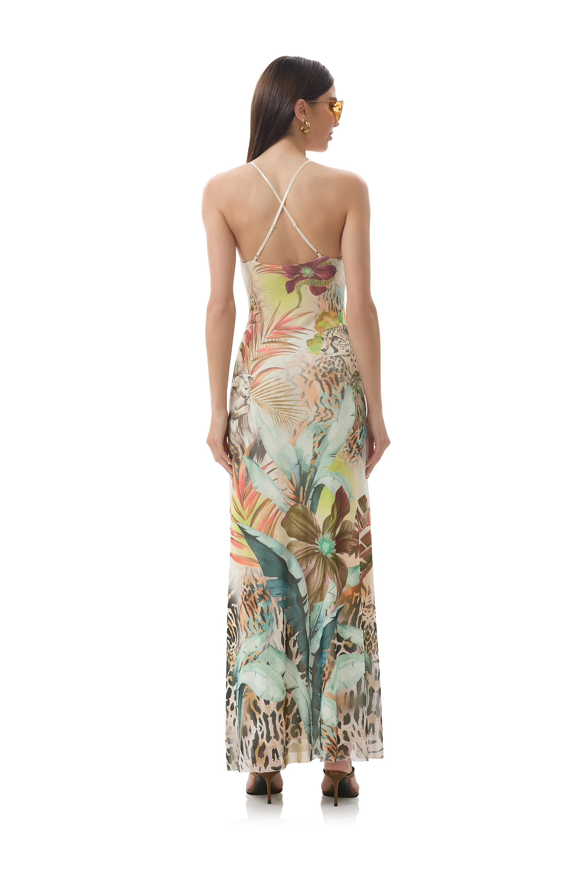 Romy Dress | Placed Desert Tropic - Image 7