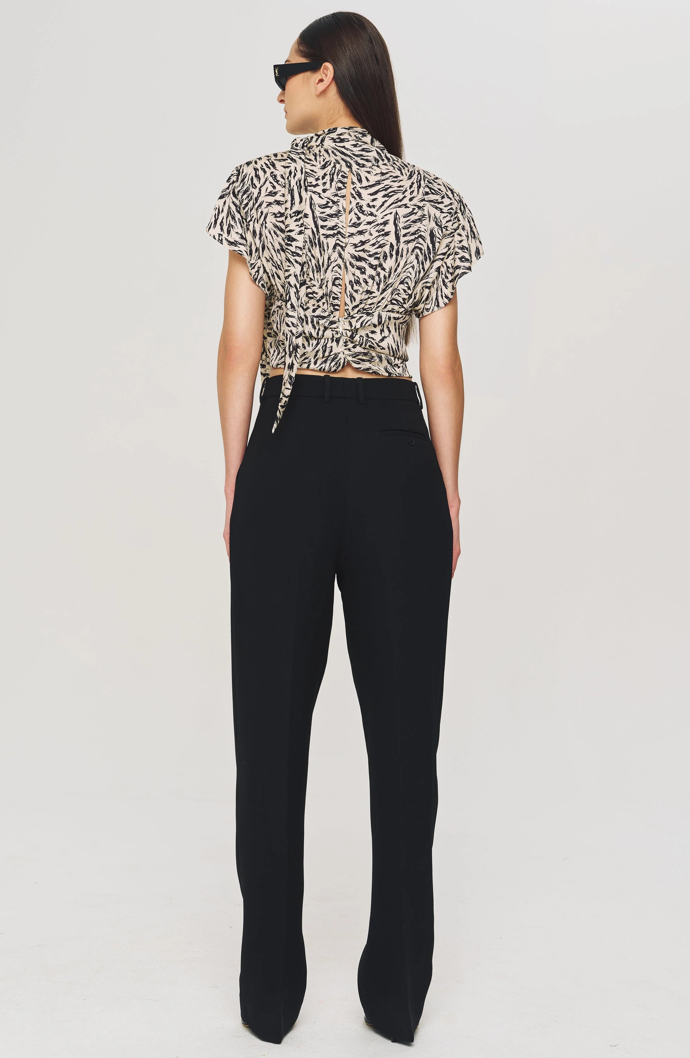 Aiko Blouse | Abstract Animal - Image 3