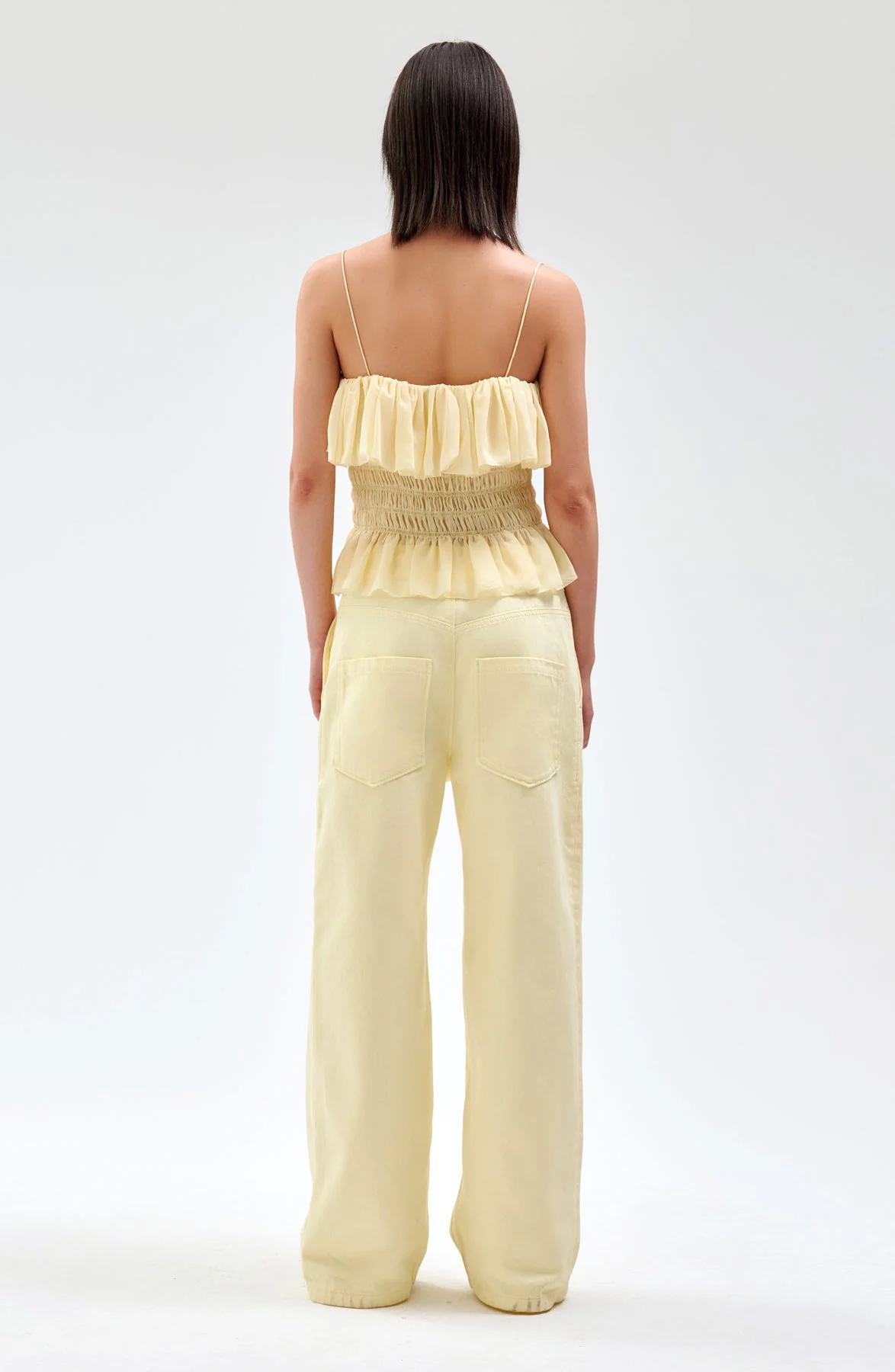 Alexi Top | Pastel Yellow - Image 3