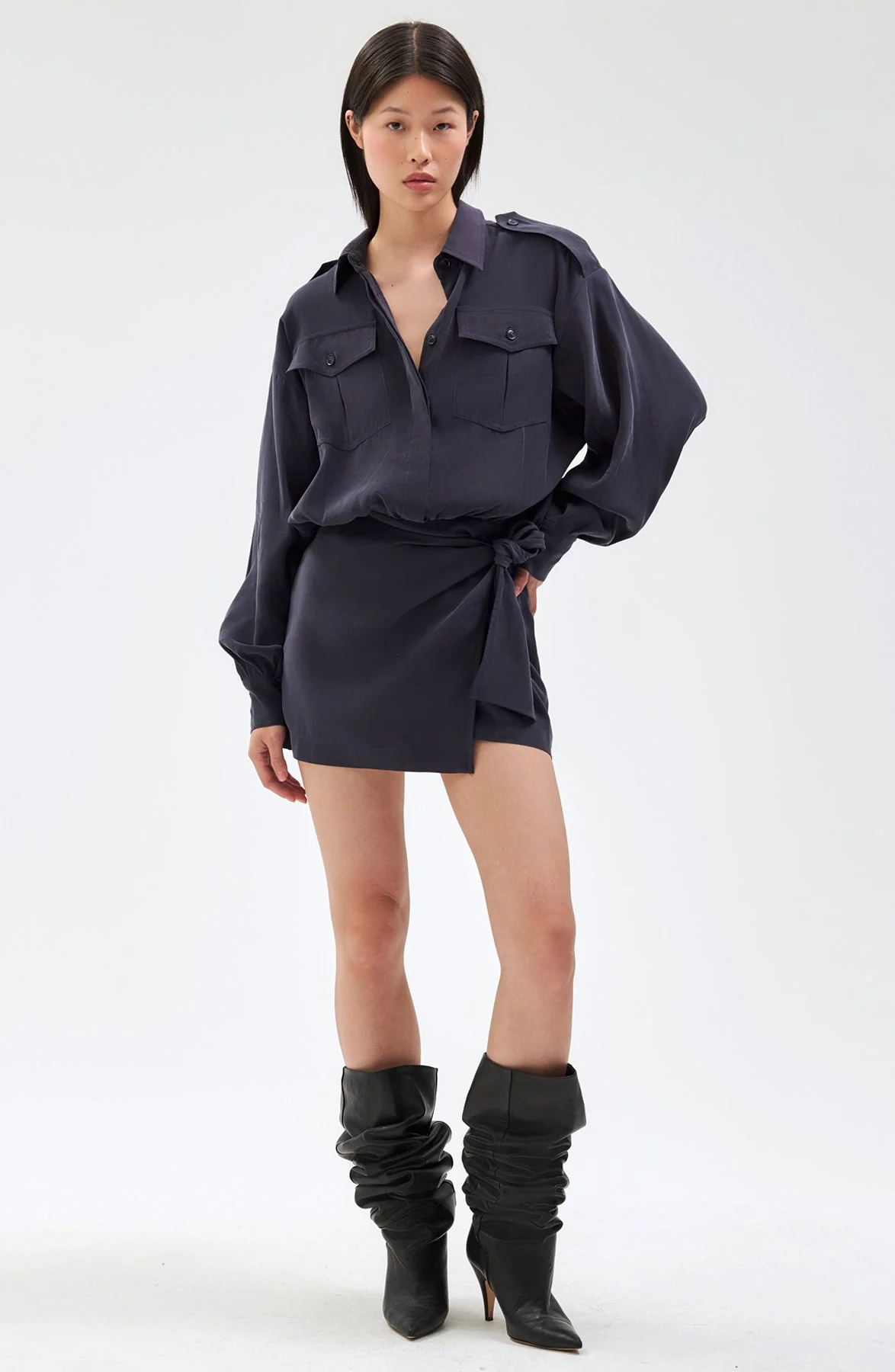 Andes Dress | Navy - Image 2