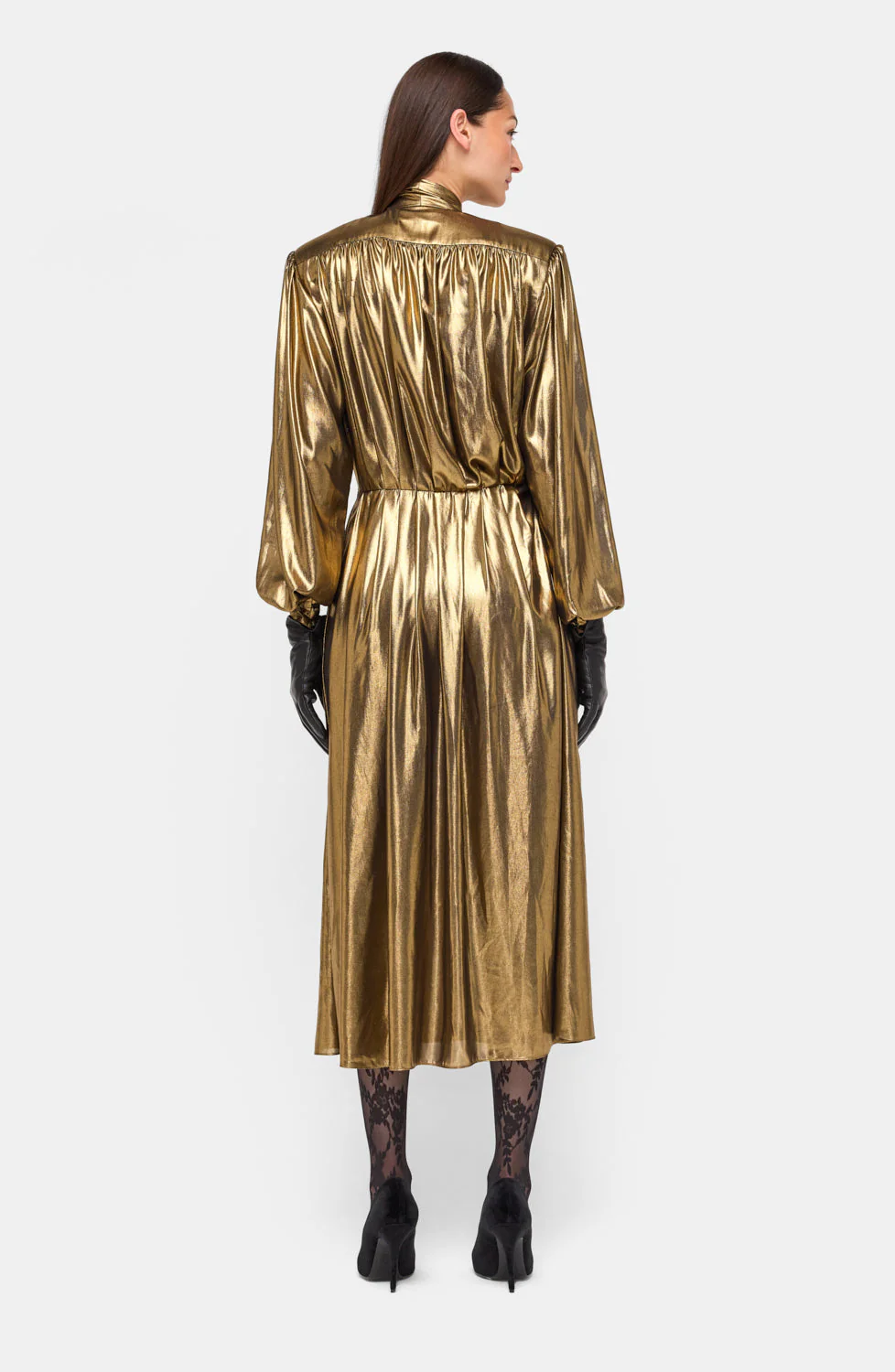 Anora Dress | Gold - Image 2