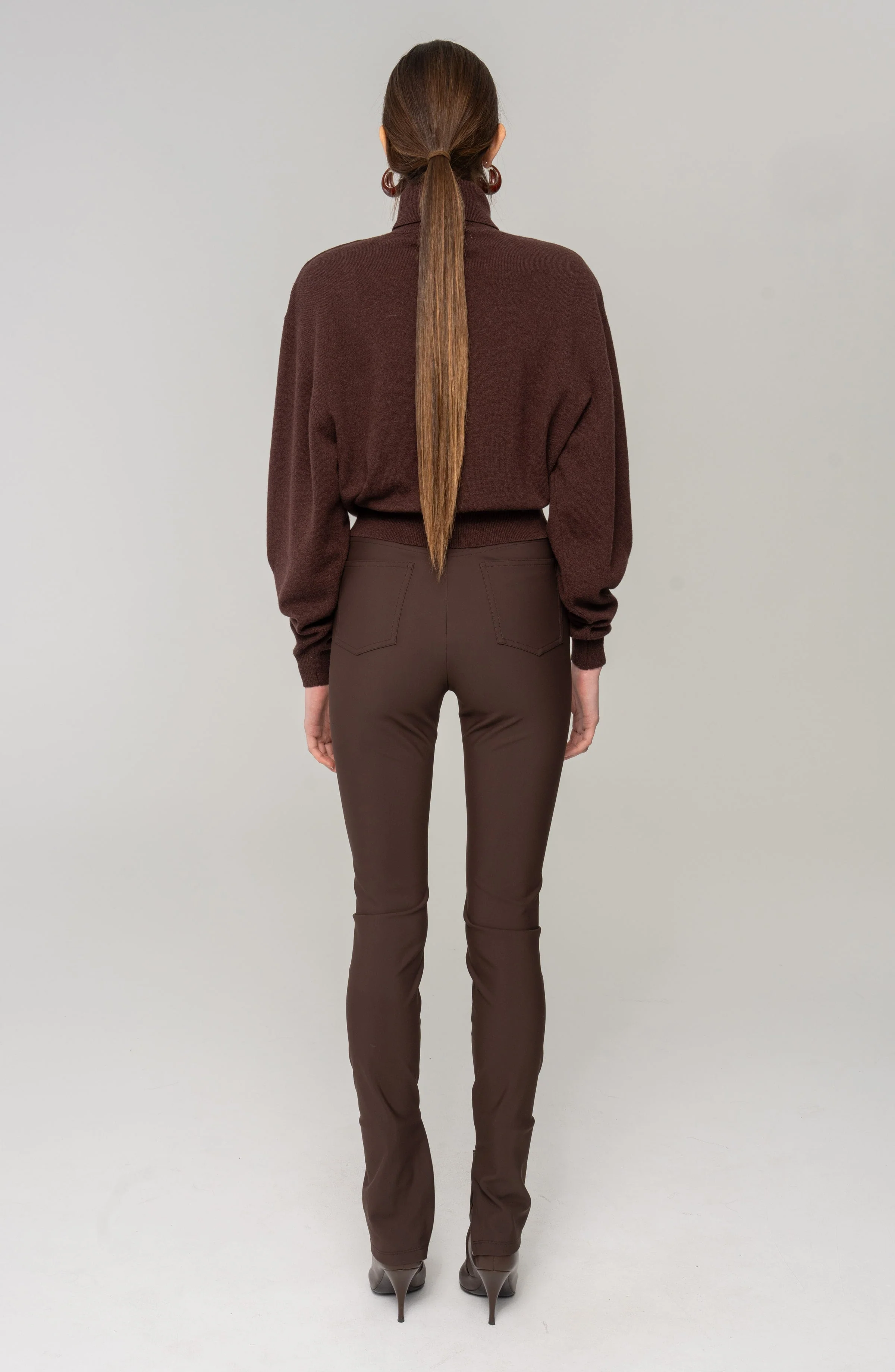 Berit Pants | Brown - Image 2