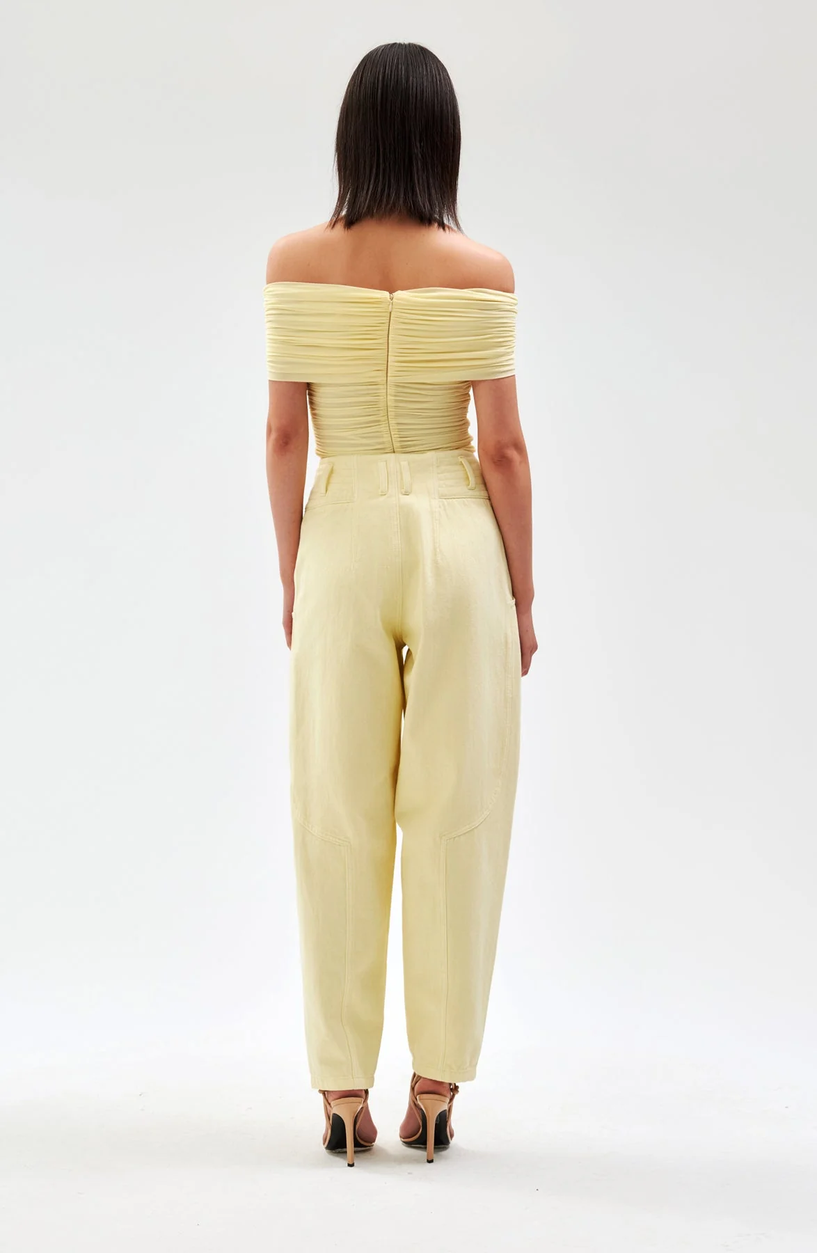 Blanchet Top | Pastel Yellow - Image 3