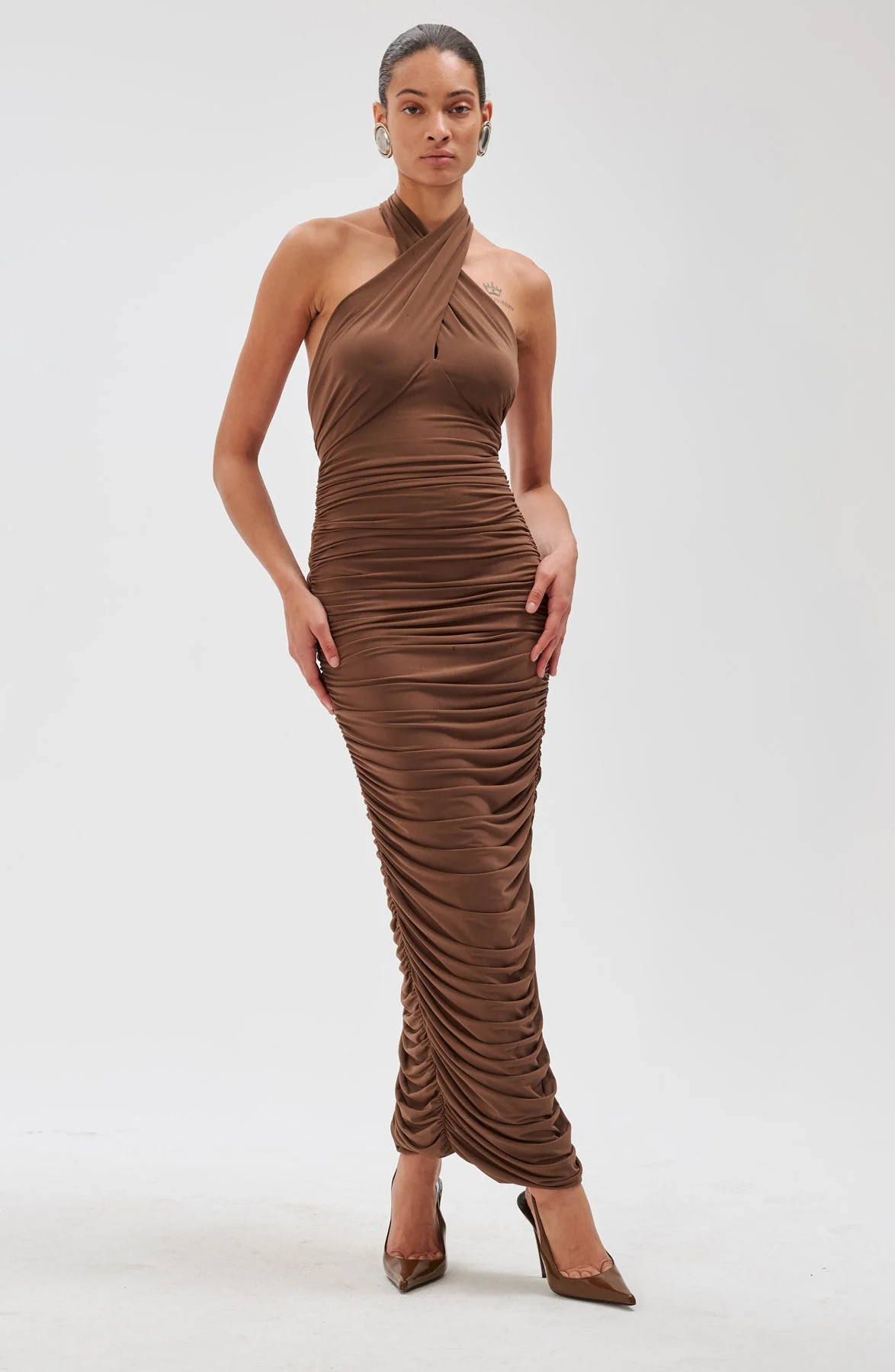 Bobbie Dress | Tobacco