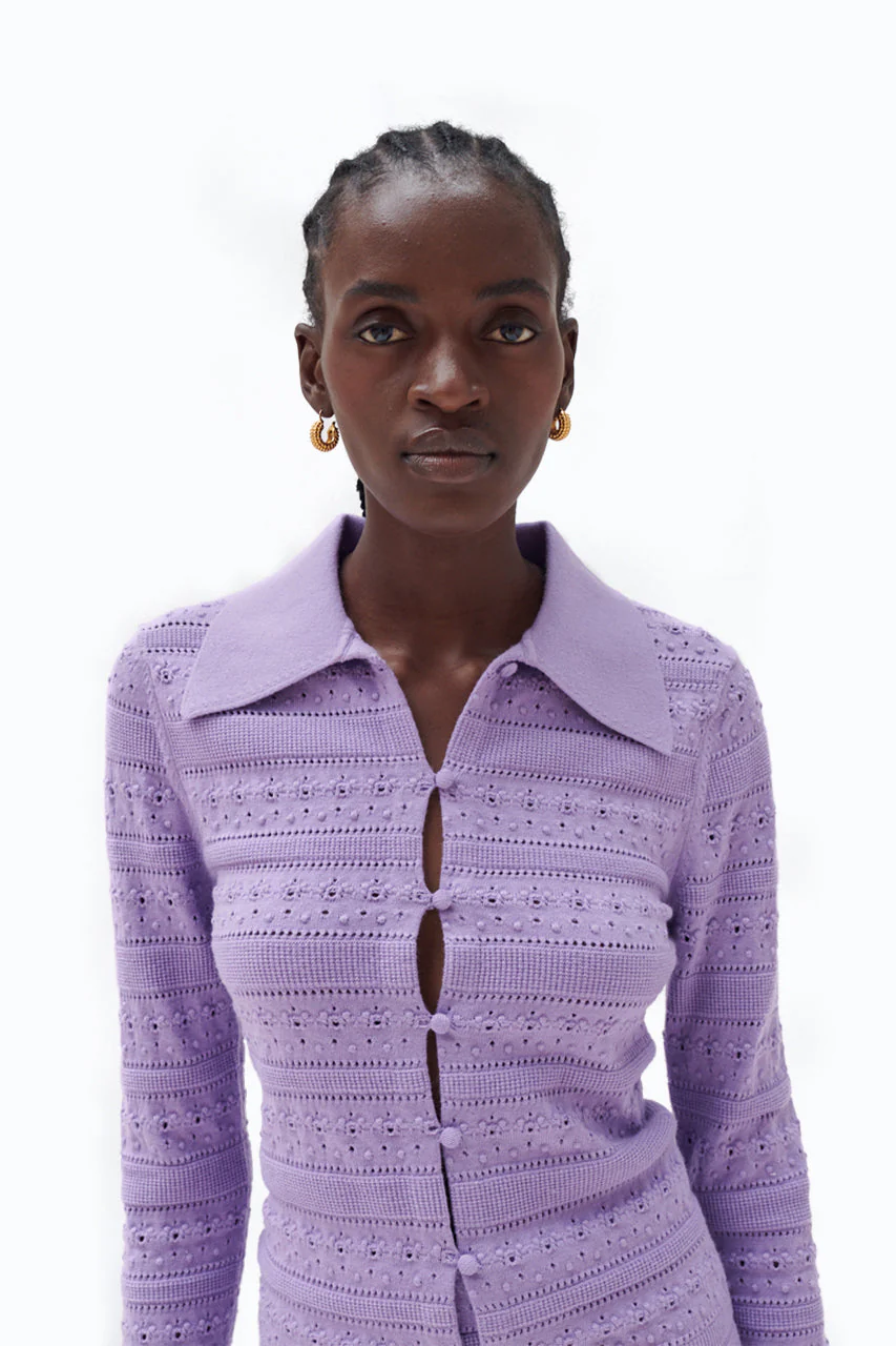 Camber Knit Top | Lilac - Image 3