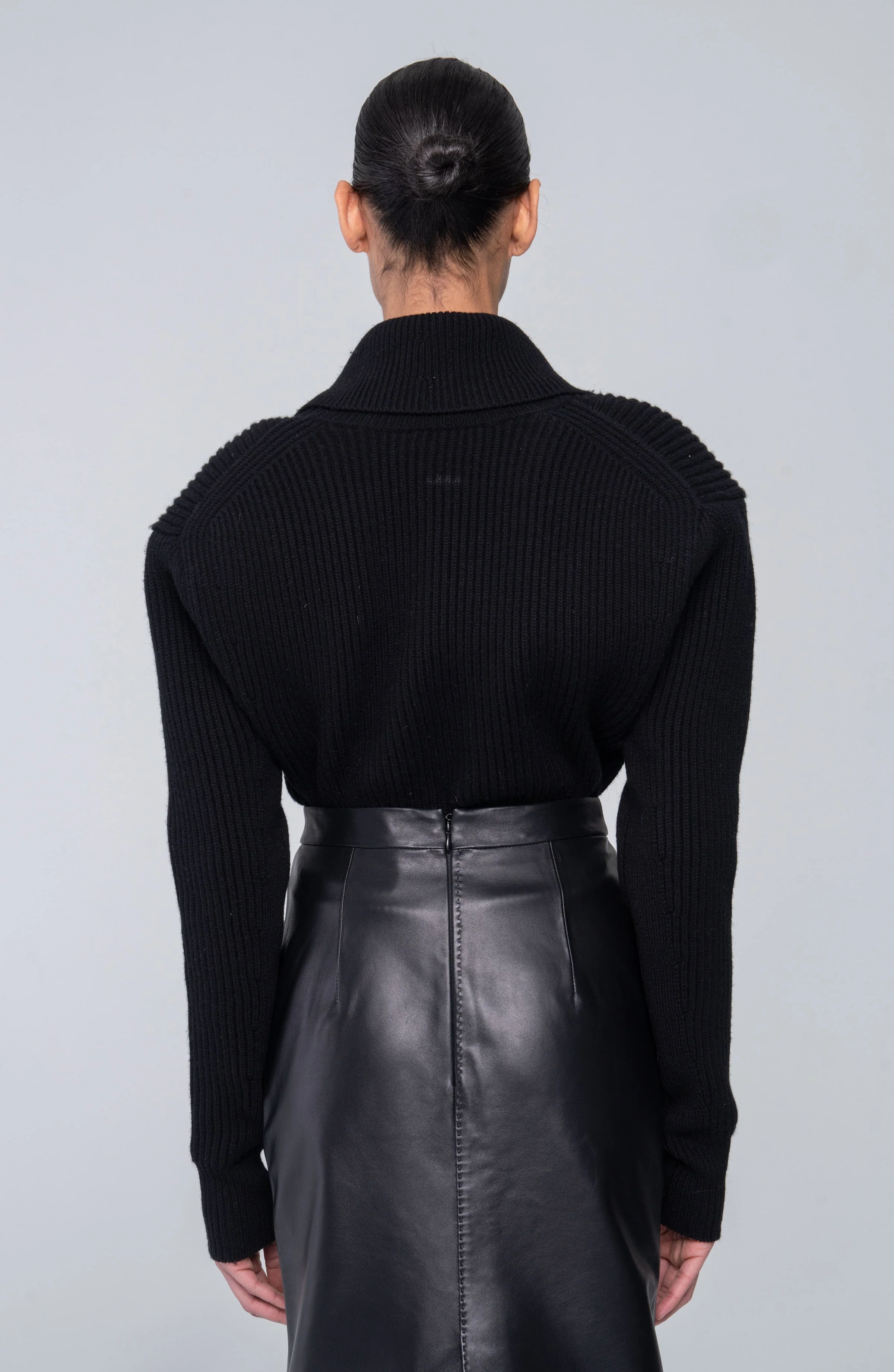 Camilla Knit Top | Navy - Image 2
