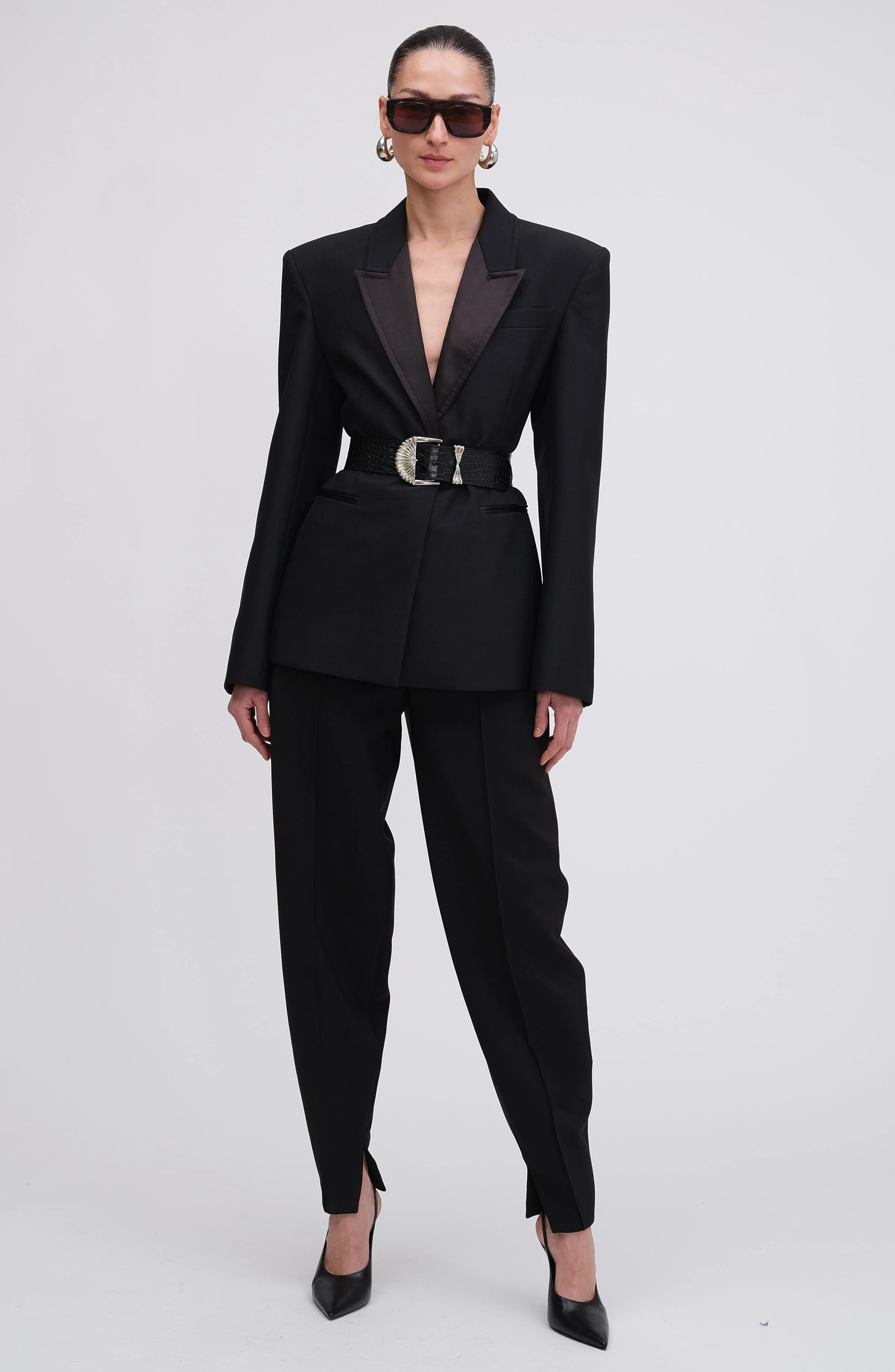 Candice Blazer | Jet Black - Image 3