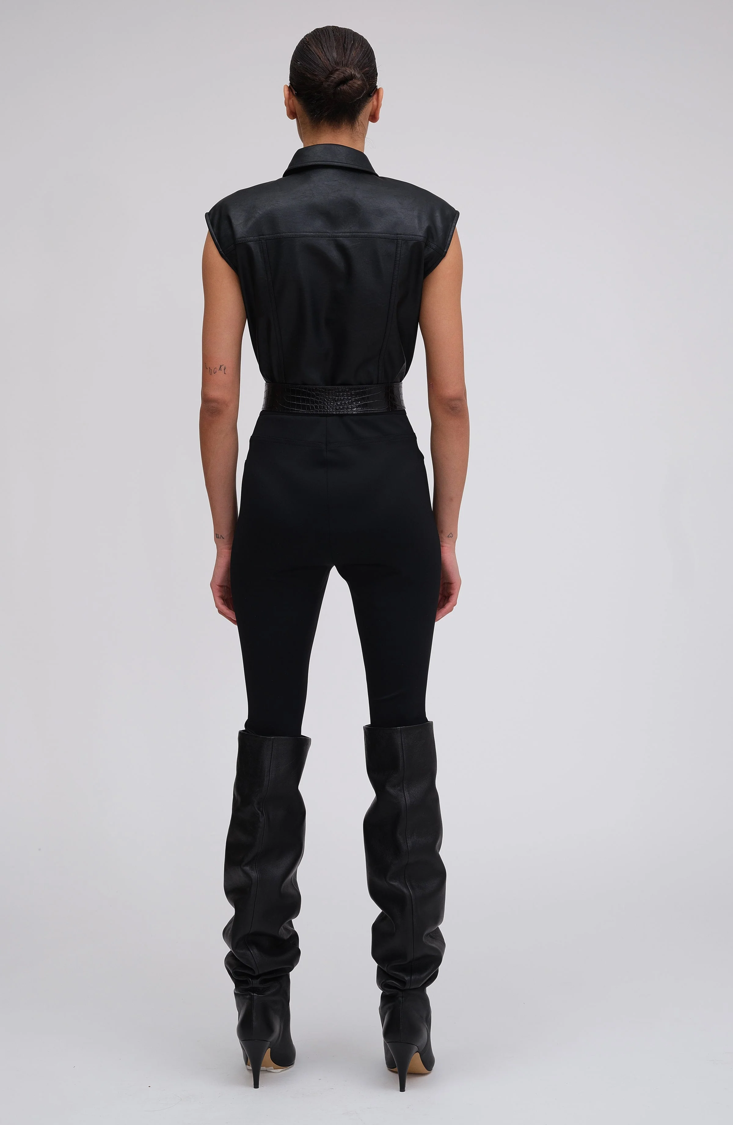 Carlyle Bodysuit | Jet Black - Image 3