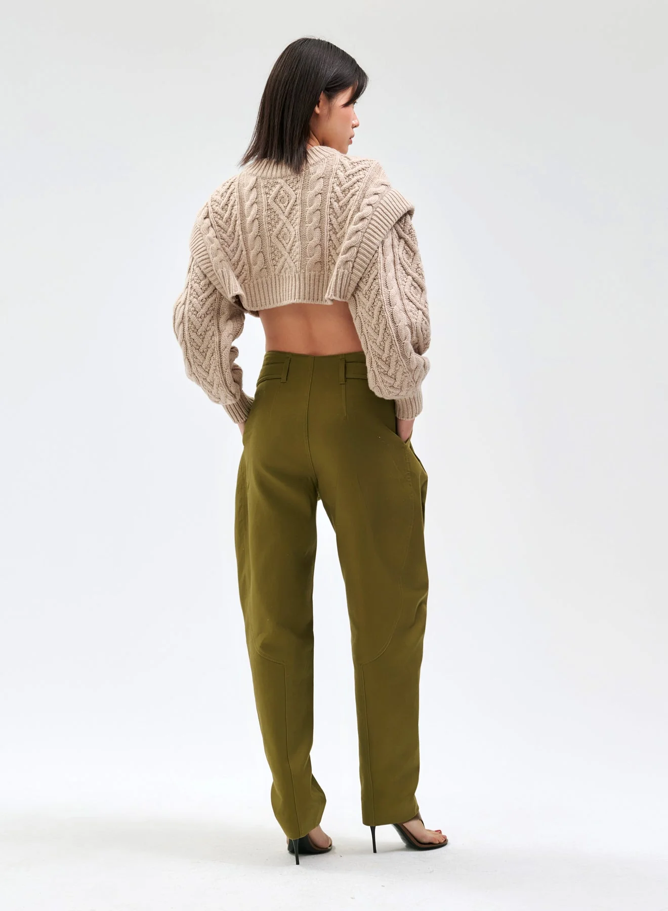 Cathy Pants | Military-Green - Image 2