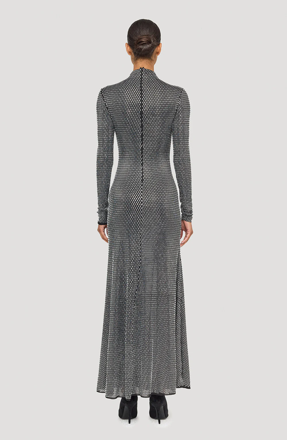 Clarion Dress | Jet/Black/Silver - Image 3