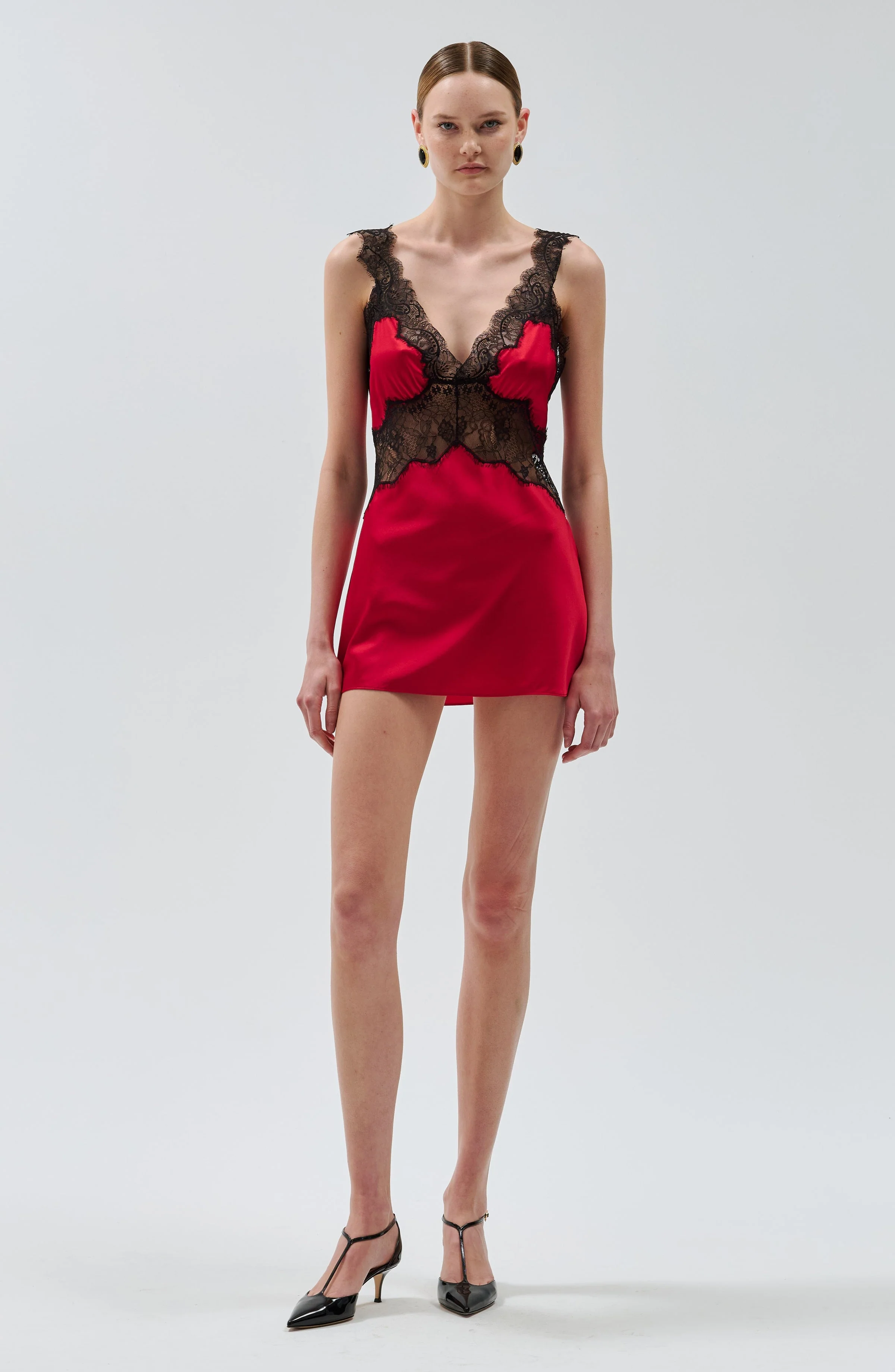 Cleo Dress | Cherry - Image 2