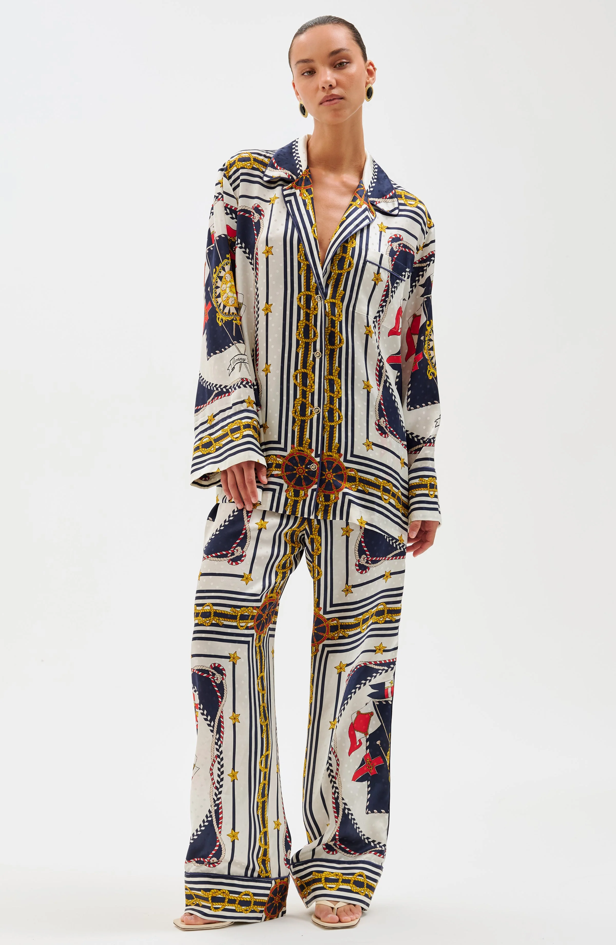 Dora Pants | Multi Scarf - Image 2