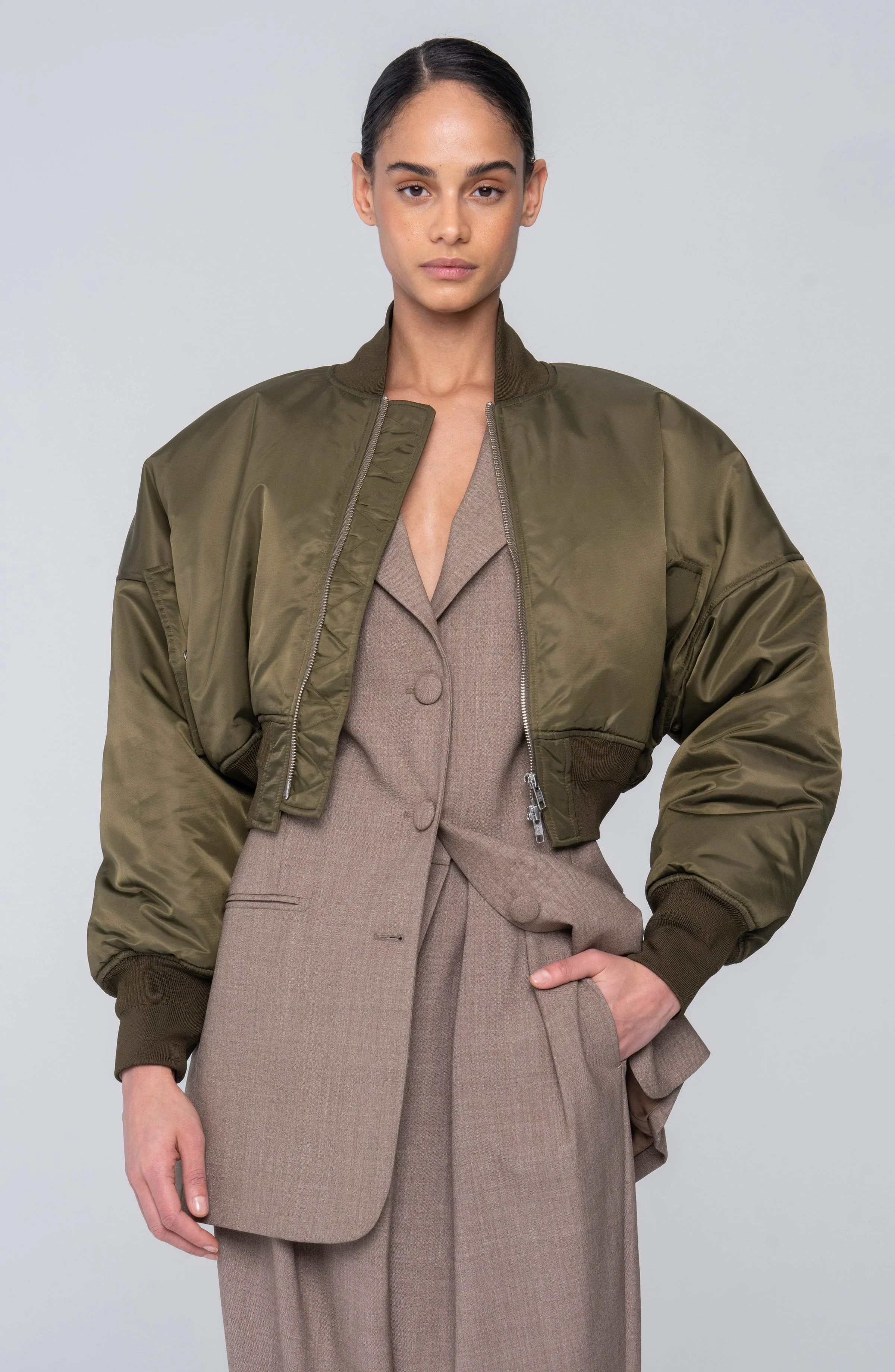 Elodie Jacket | Surplus Green