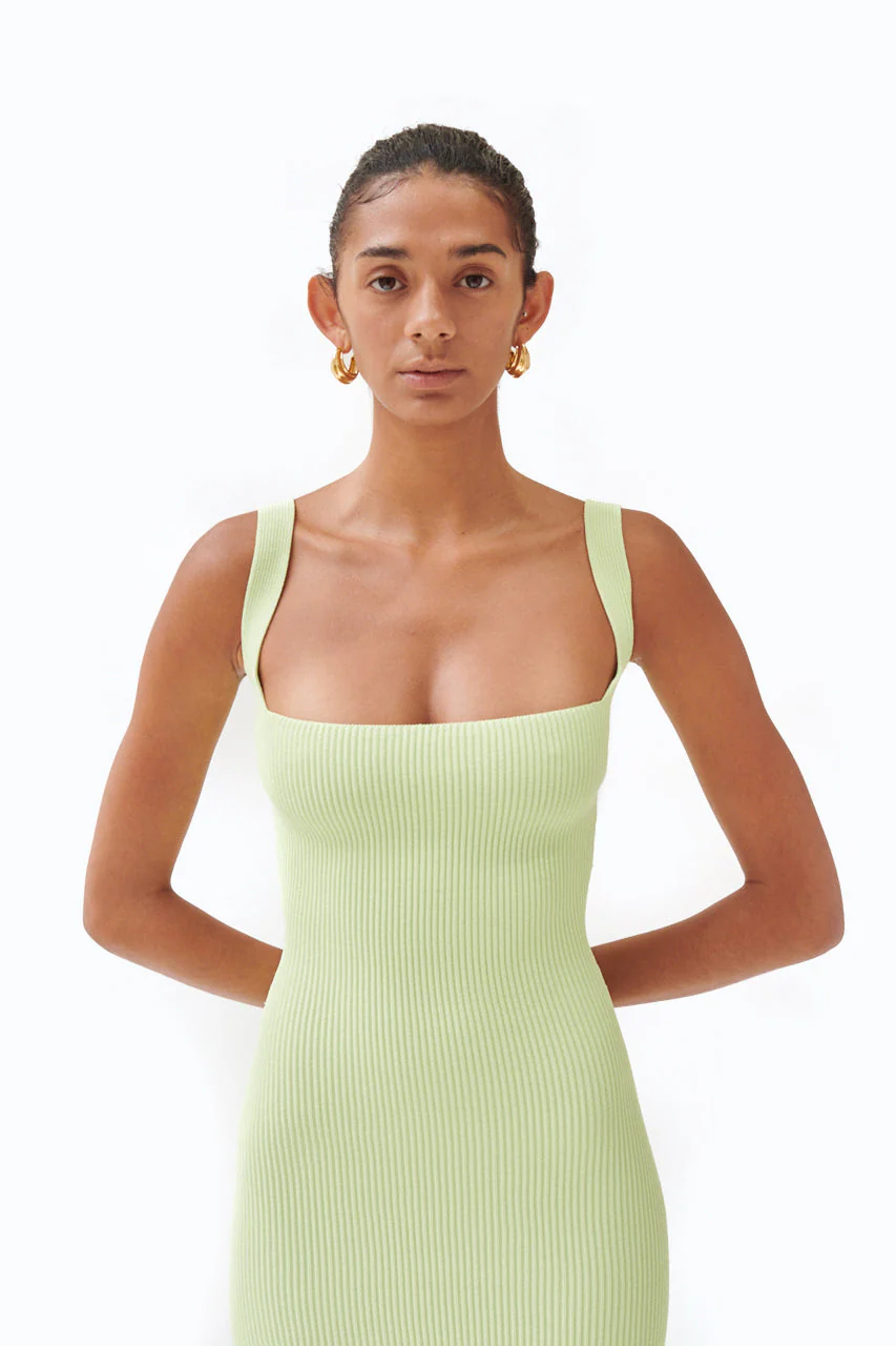 Etia Dress | Butterfly Green - Image 3