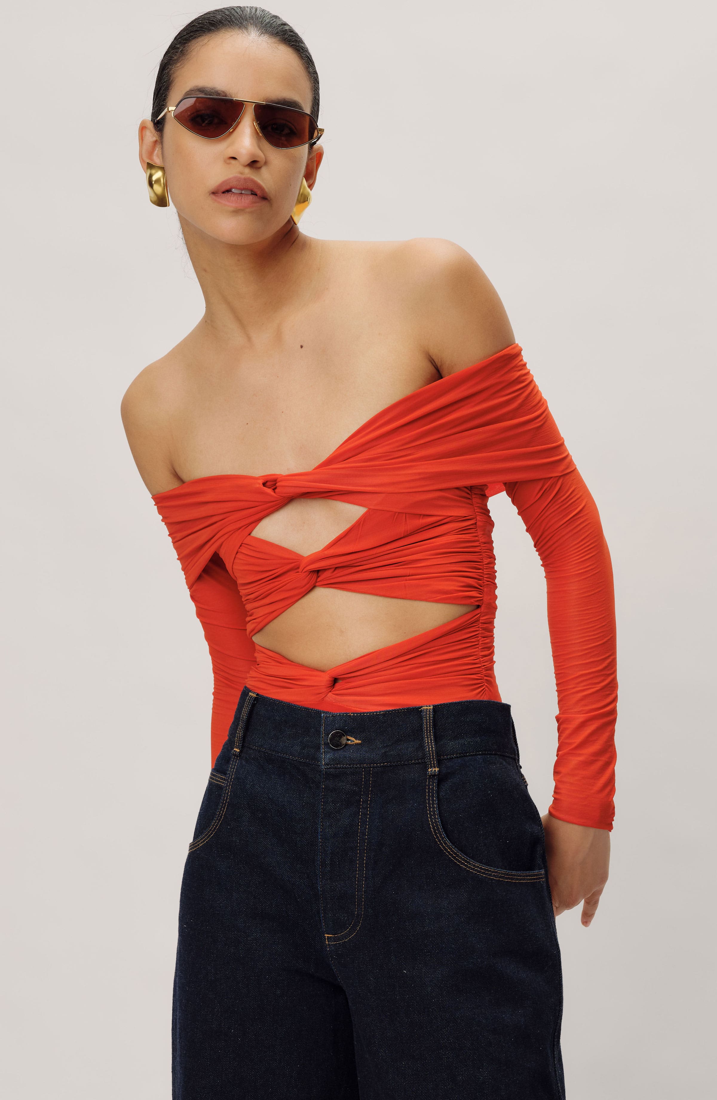 Fitz Bodysuit | Rust