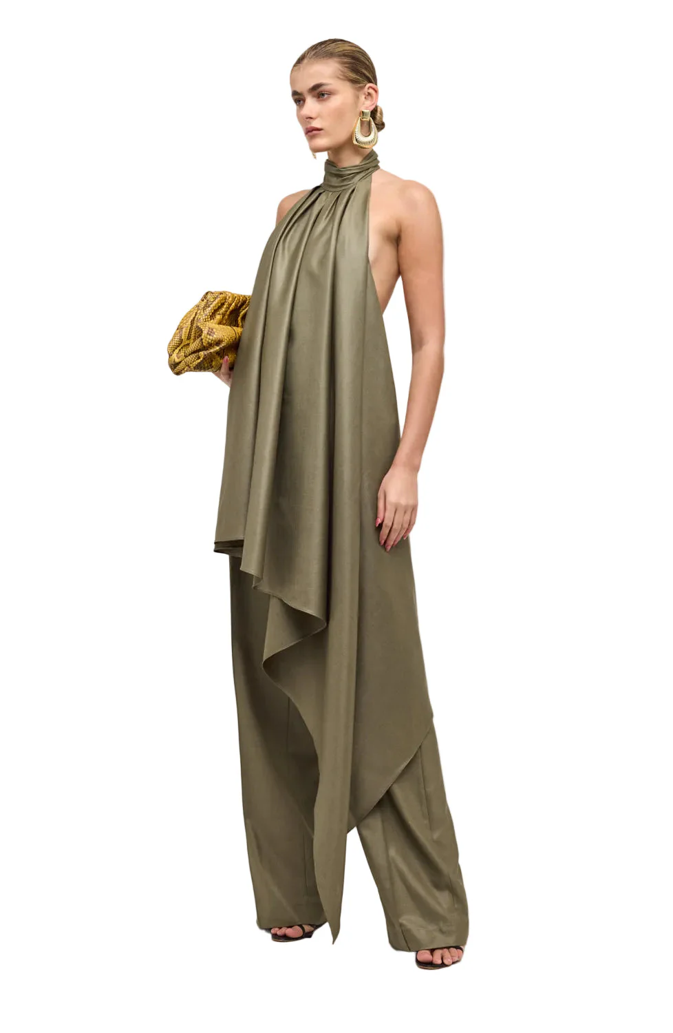 Fleur Dress | Burnt/Olive - Image 2