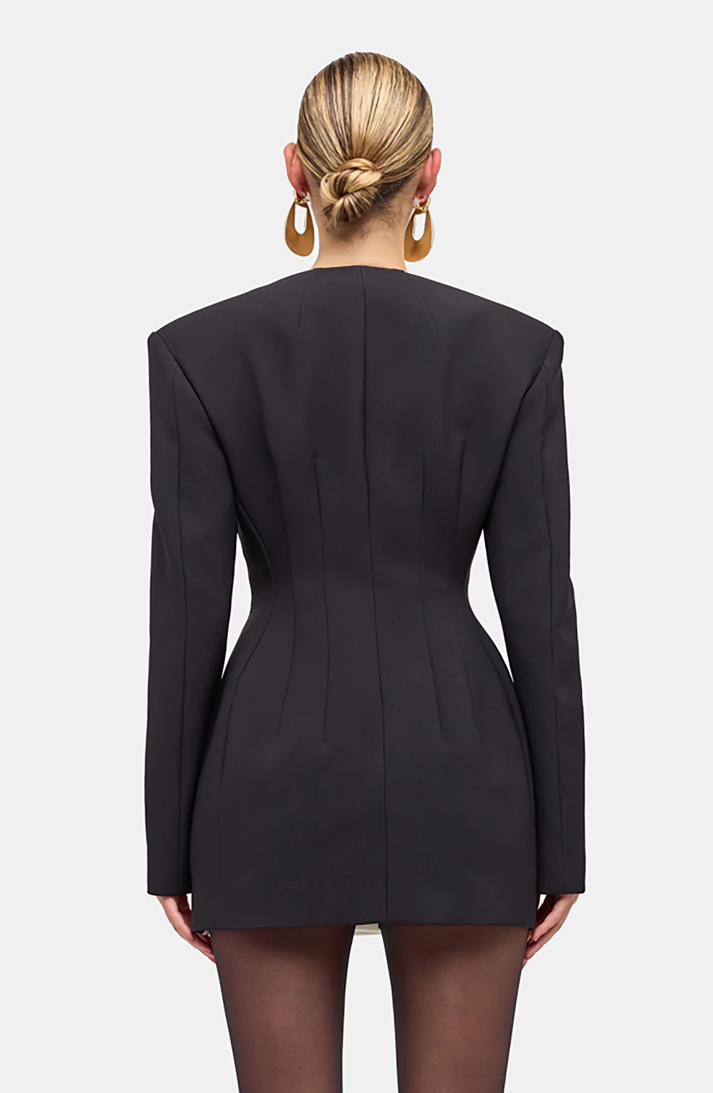 Jae Dress | Black/Ivory - Image 2