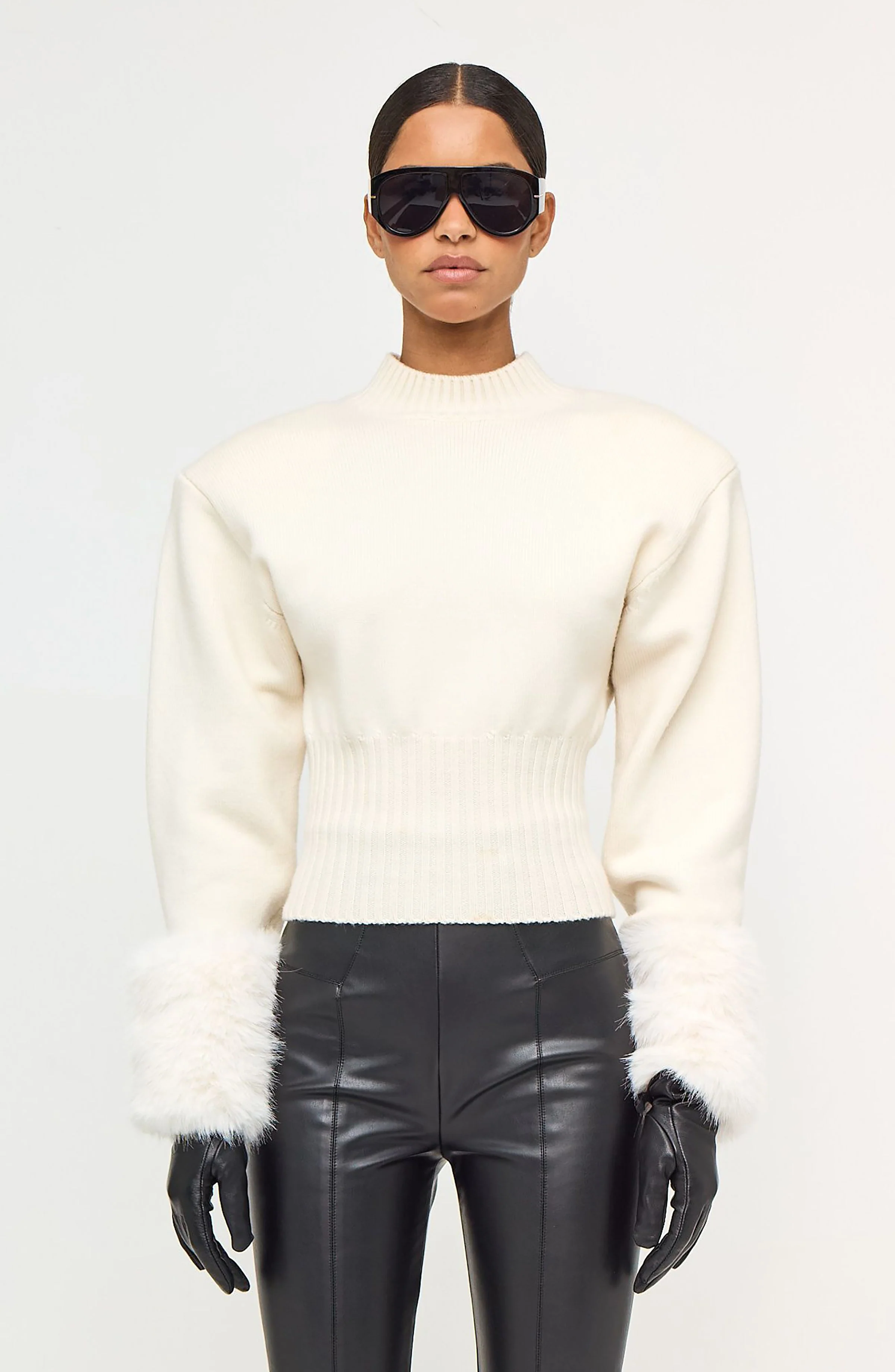 Jenner Knit Top | Ivory