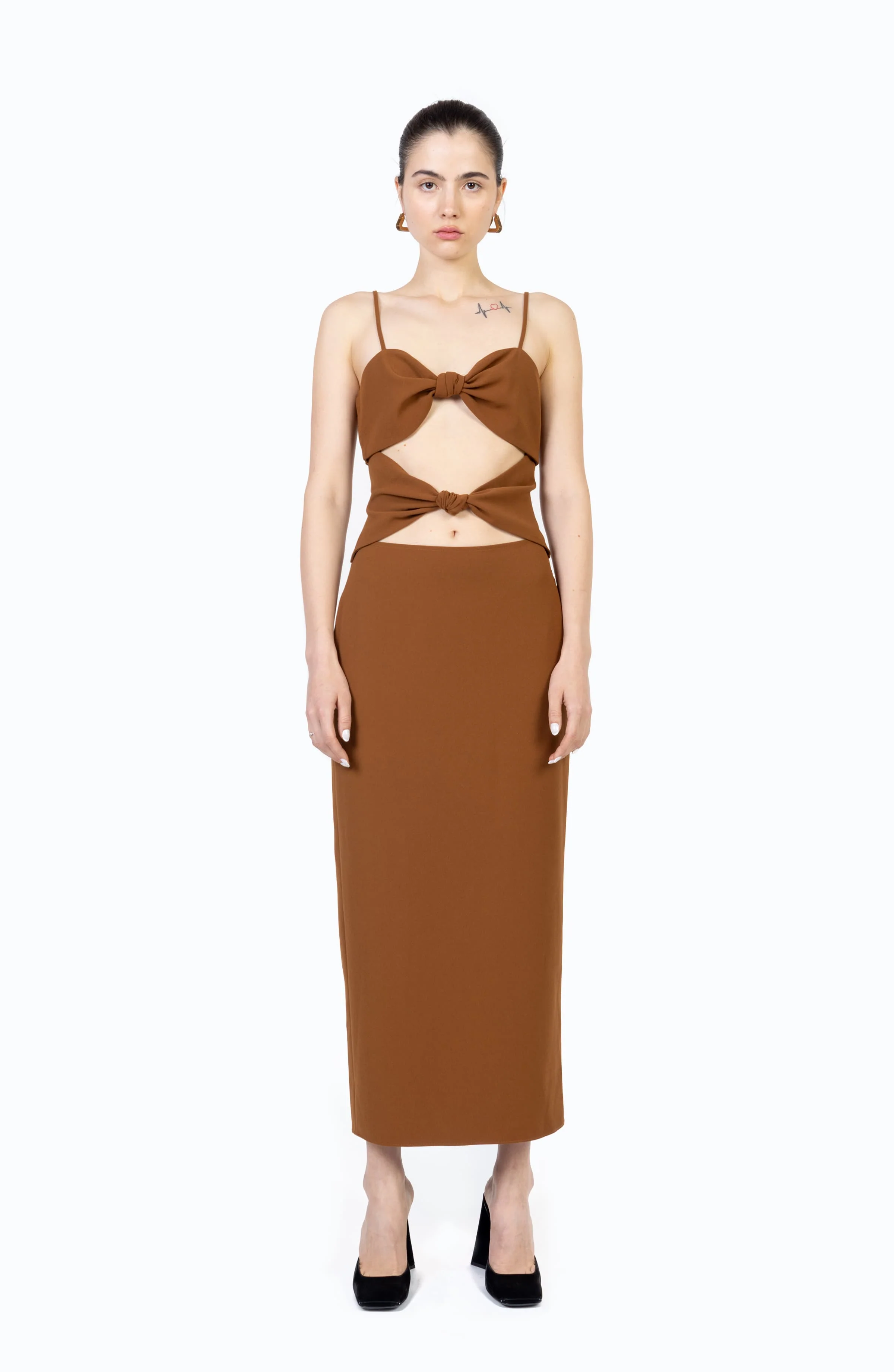Kosta Dress | Sepia Brown