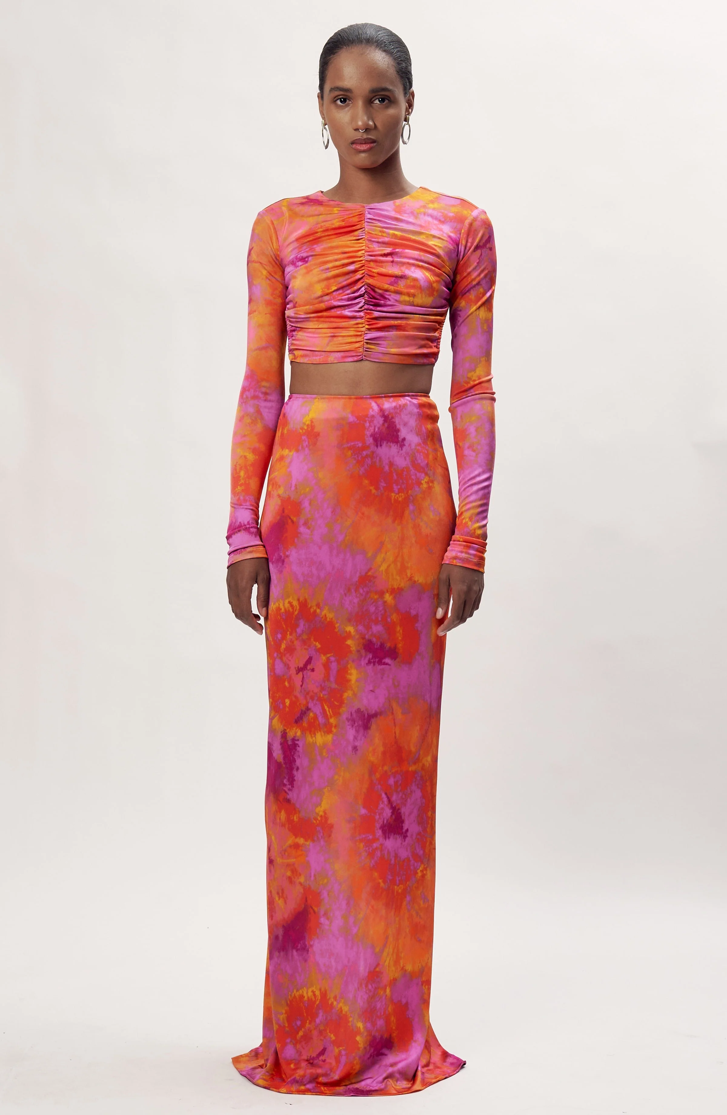 Larissa Skirt | Sunset Tie Dye Pink Multi