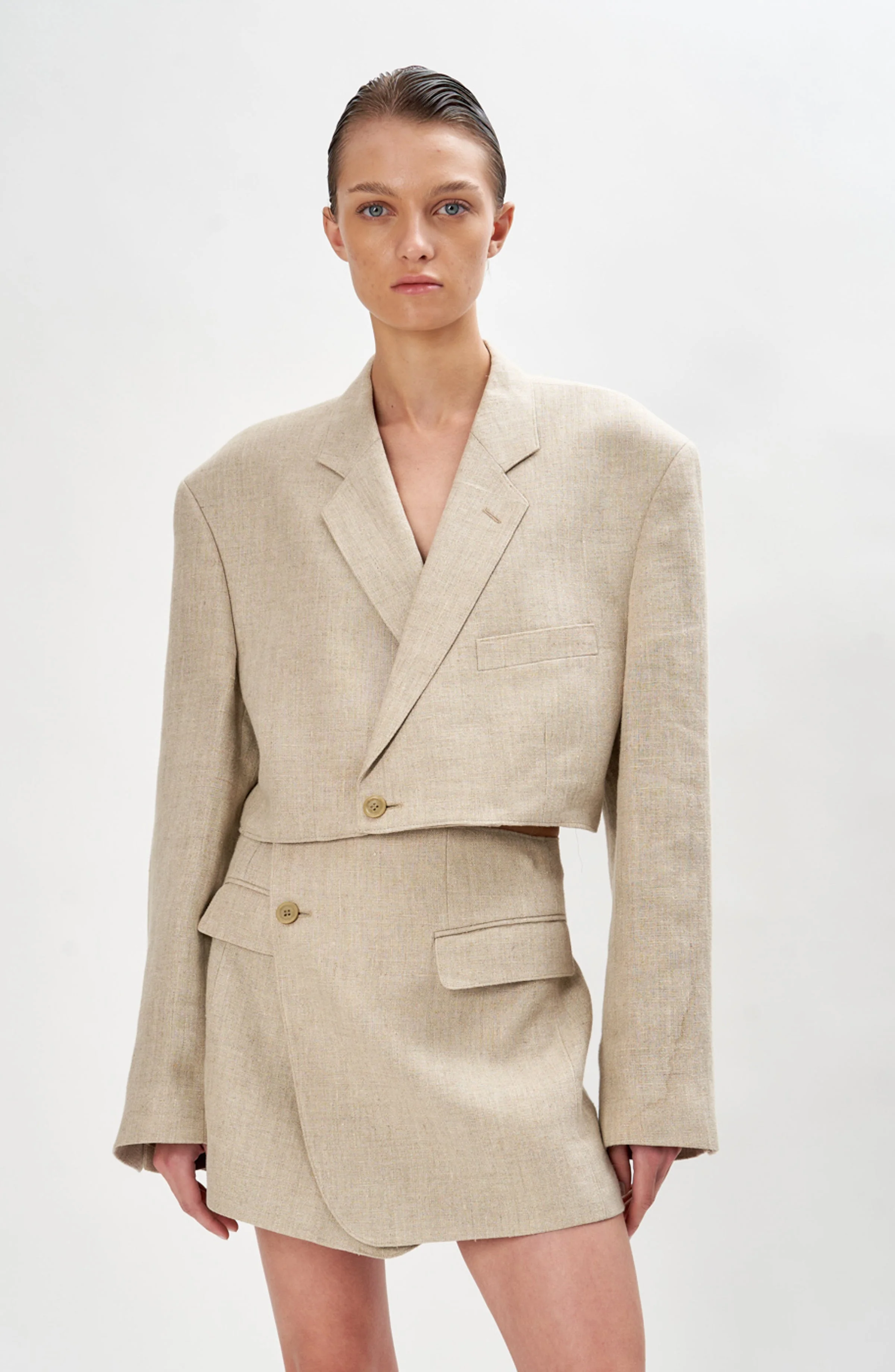 London Skirt | Light Sand - Image 2