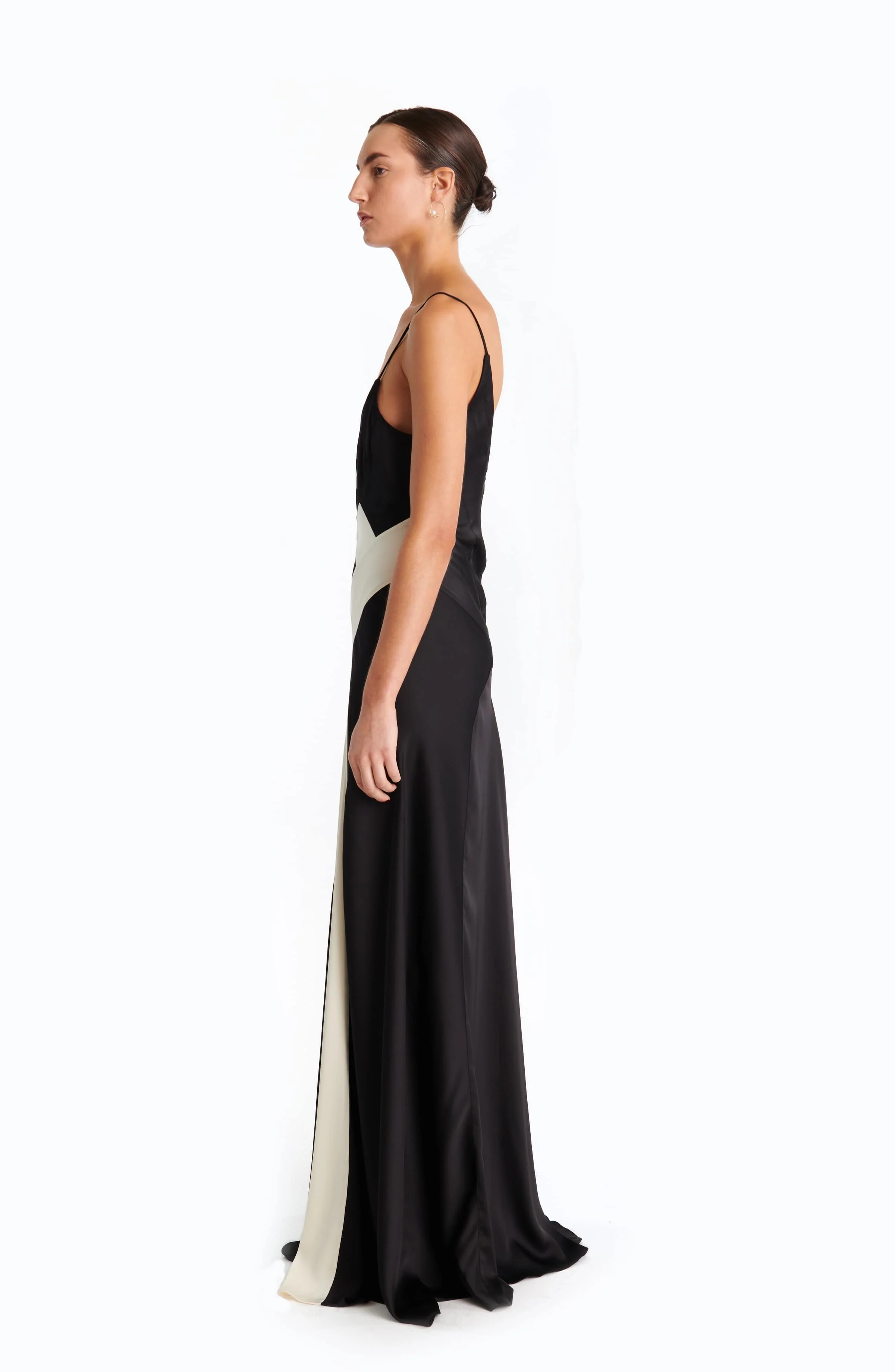 Luxy Dress | Ivory Black Combo - Image 2