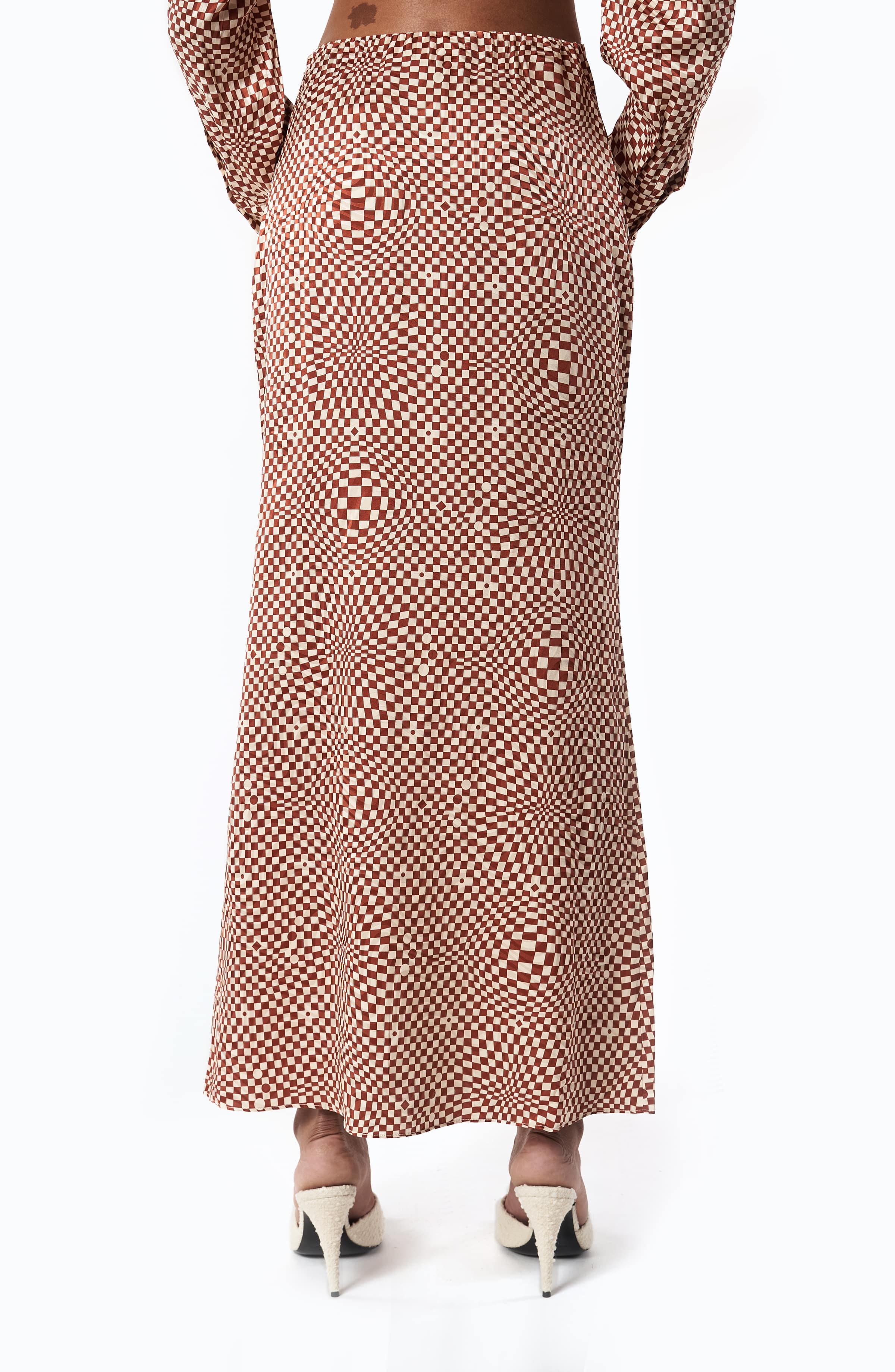 Mae Skirt | Picante White/Smoke - Image 4