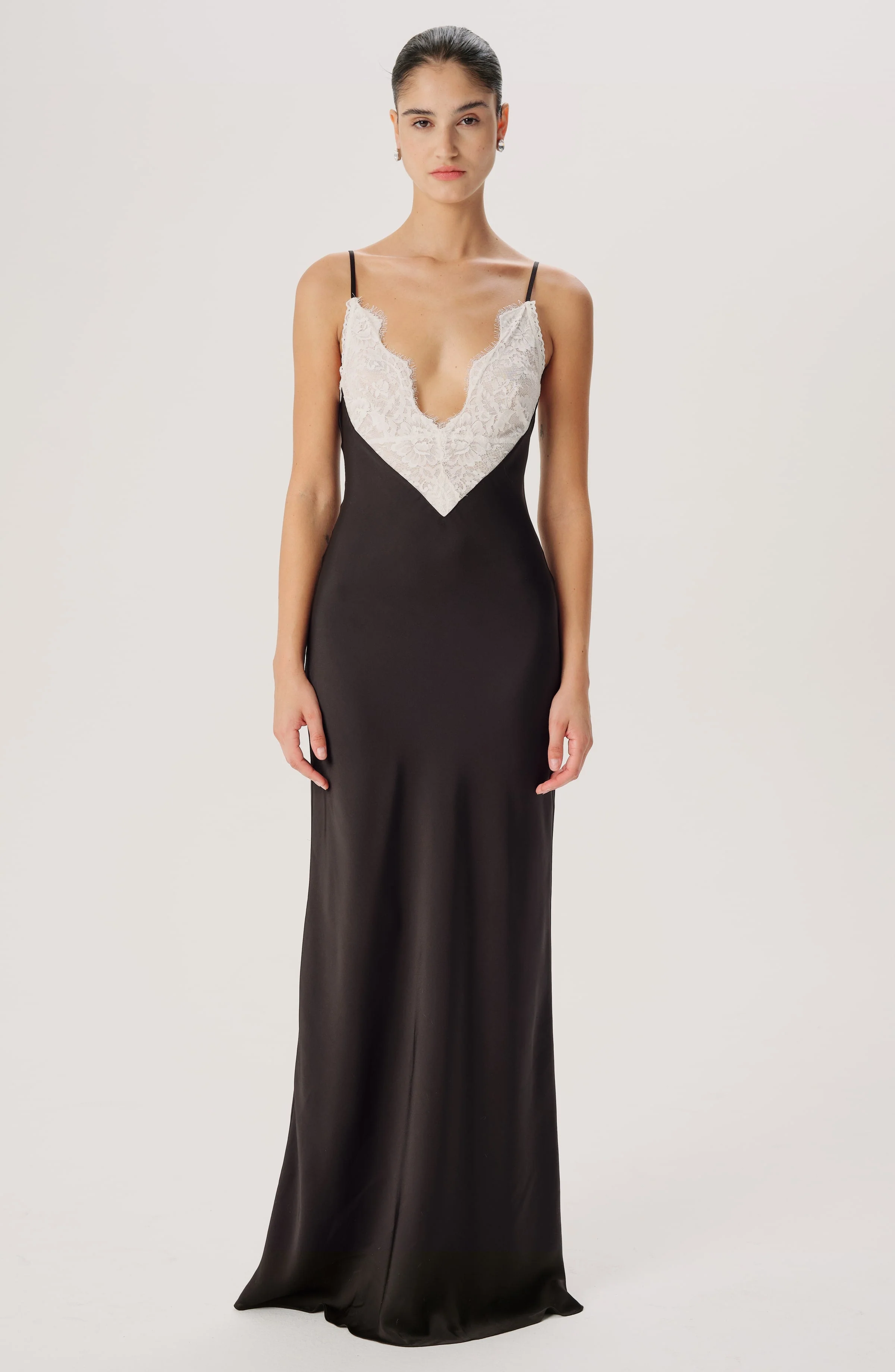 Vito Dress | Black White