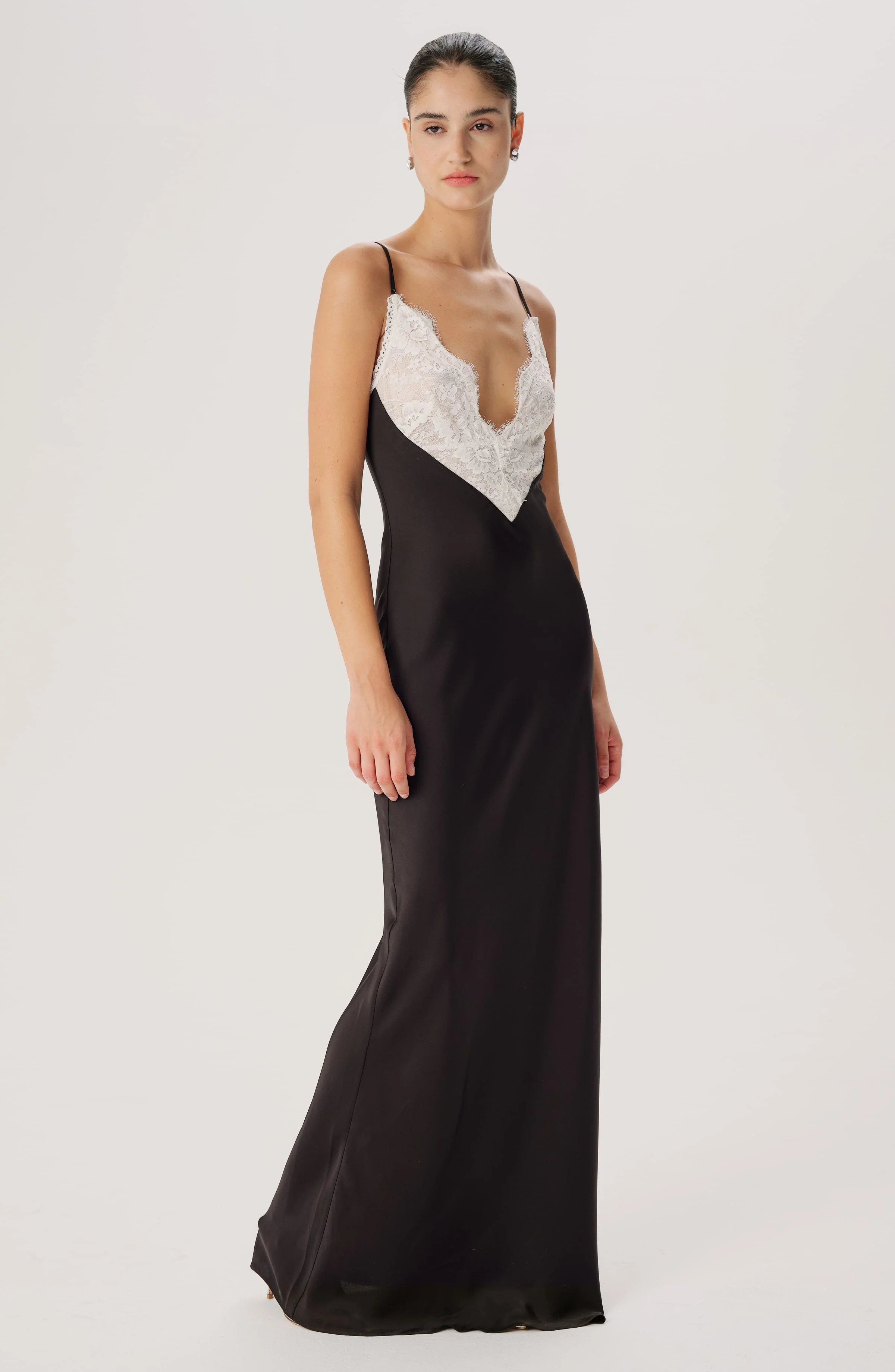 Vito Dress | Black White - Image 2