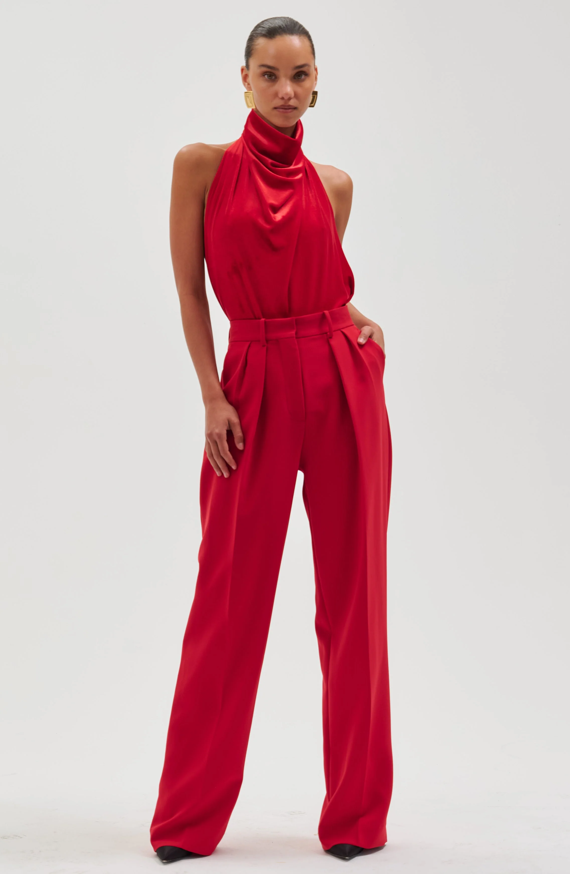 Marie Pants | Cherry