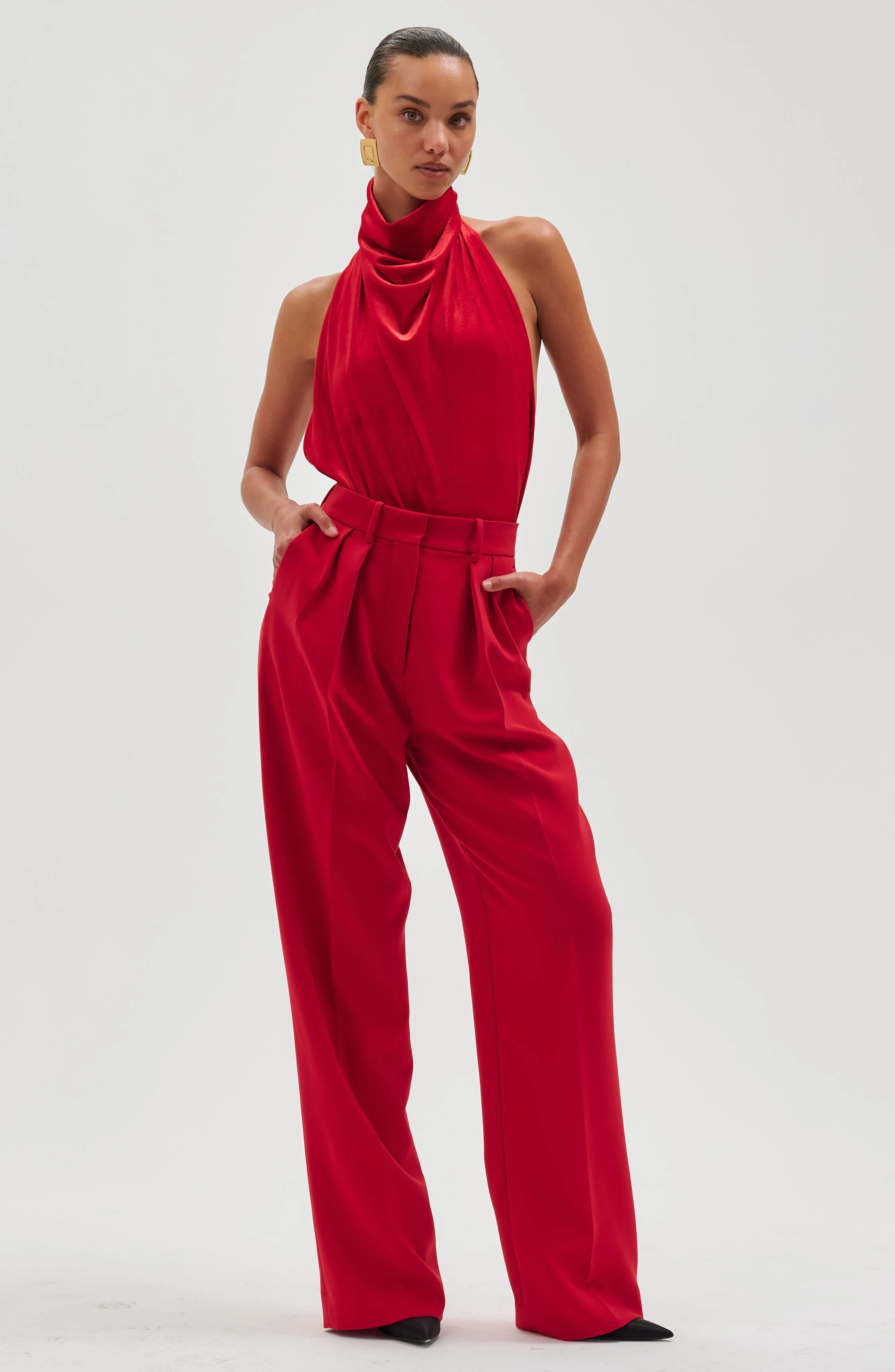 Marie Pants | Cherry - Image 2