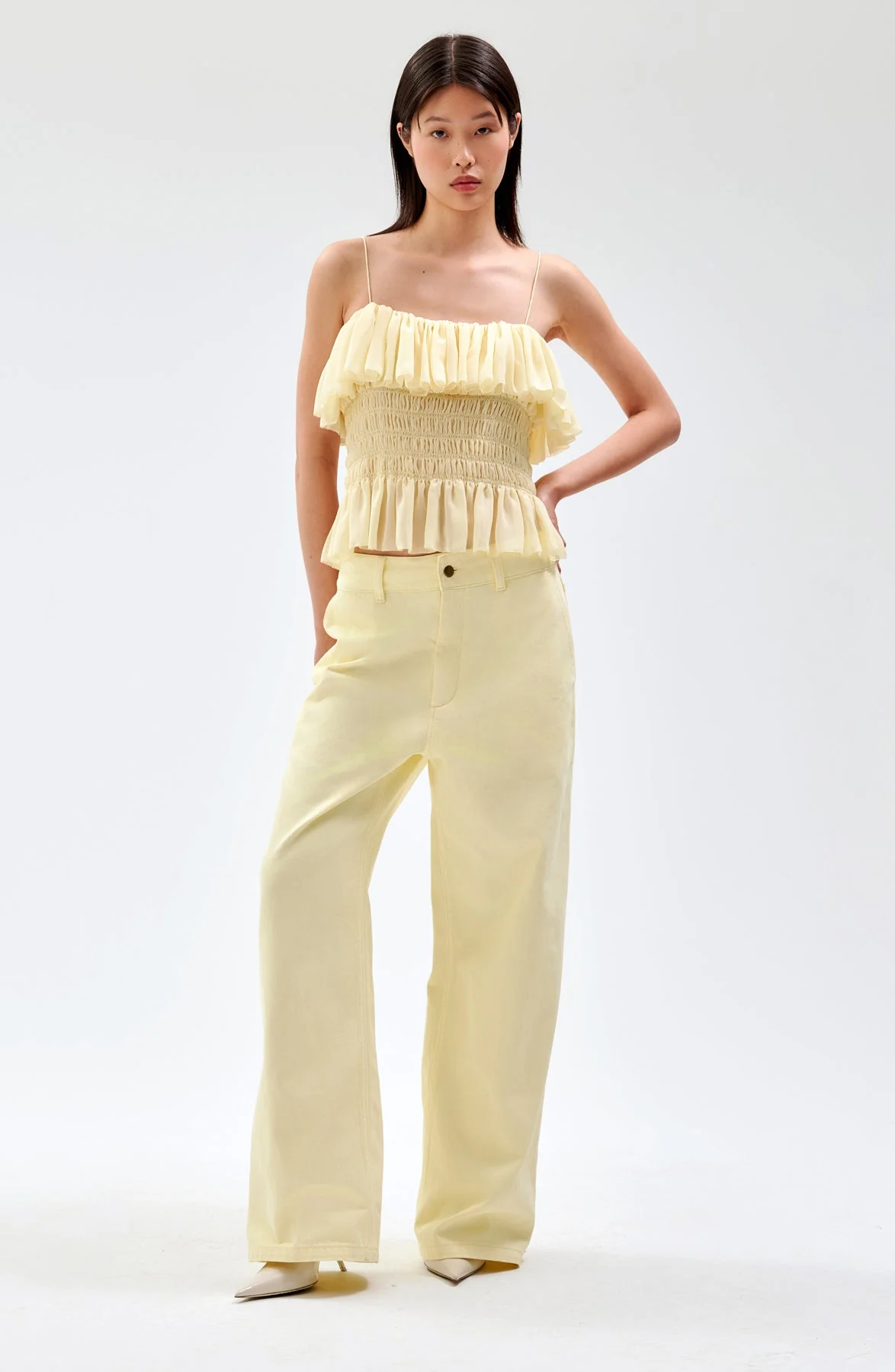Matteo Pants | Yellow