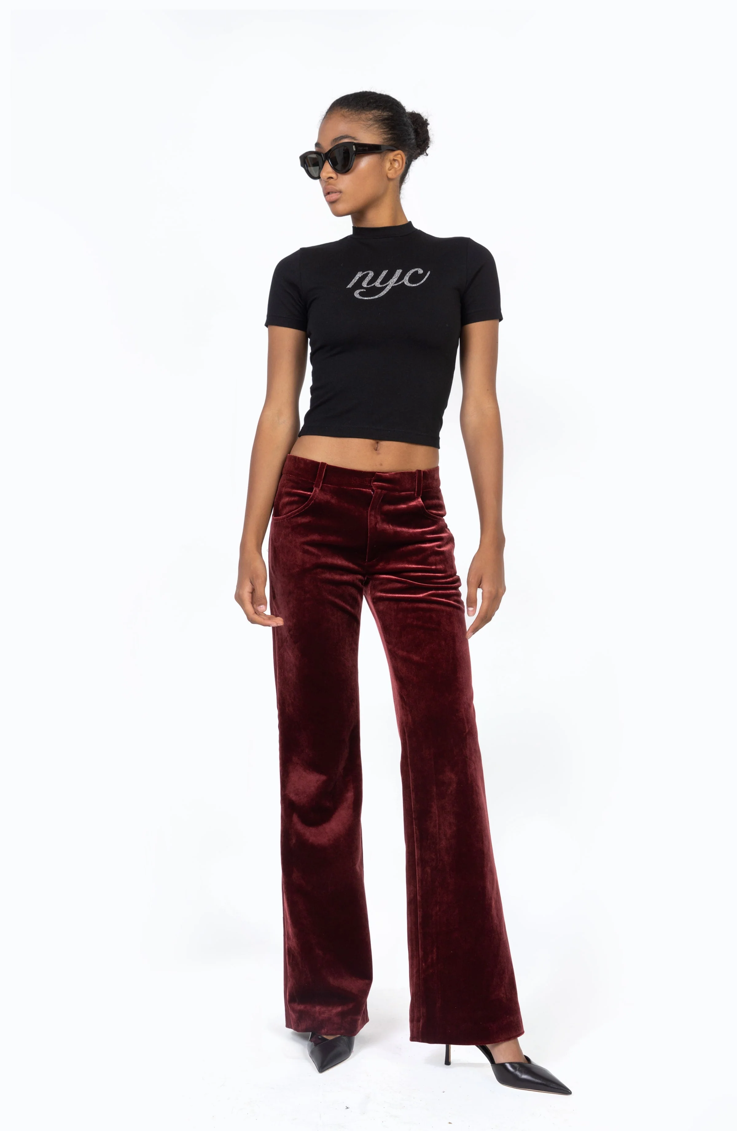 Maura Pants | Merlot - Image 2