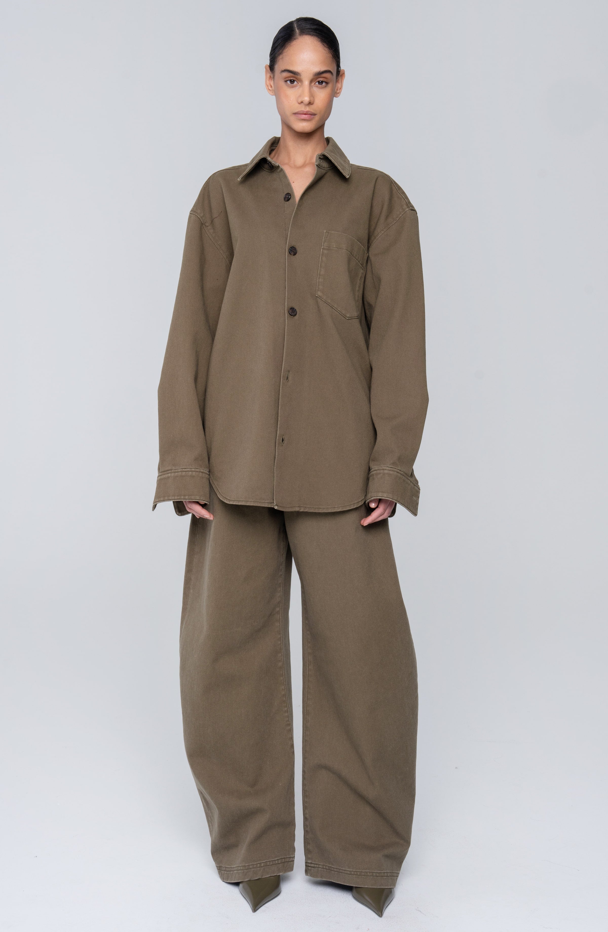 Ninon Pants | Olive - Image 4