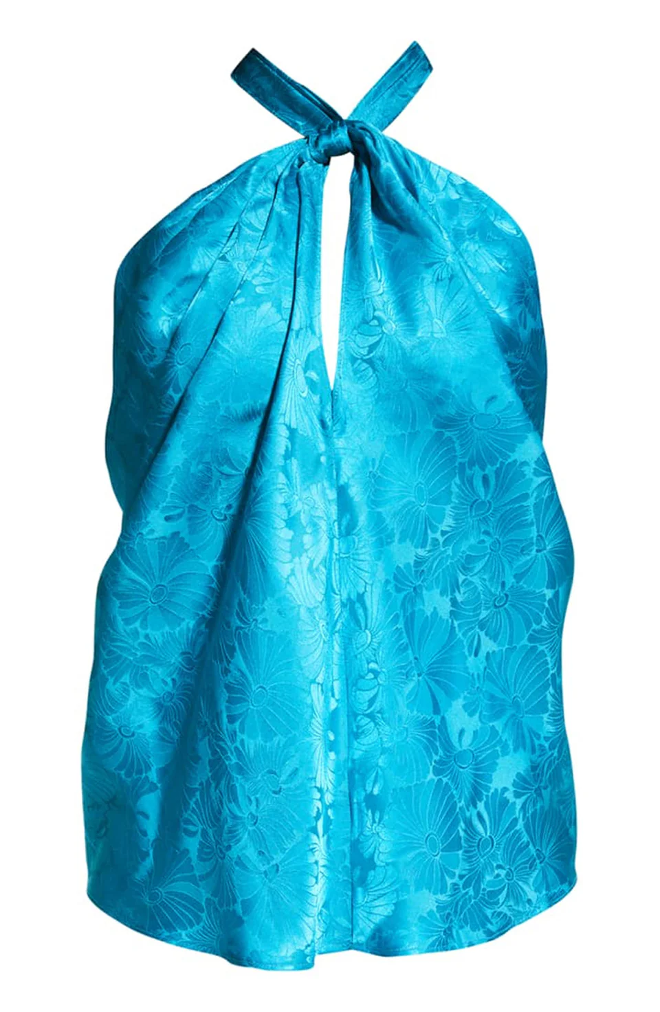 Omilia Top | Peacock Blue