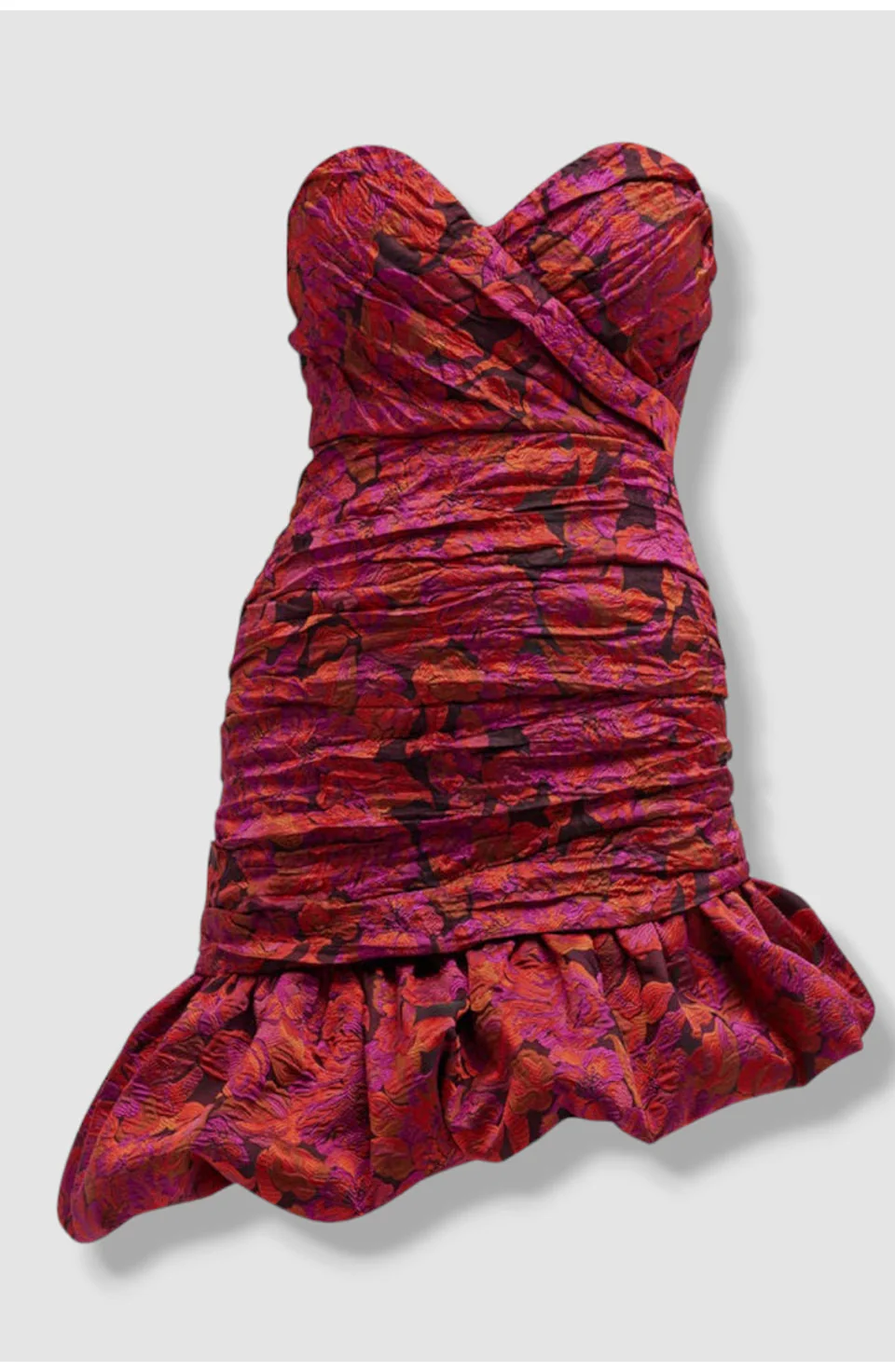 Polina Dress | Pink/Red