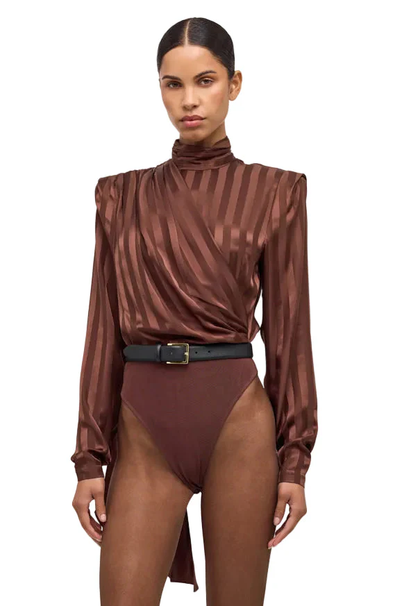 Poppins Bodysuit | Brown