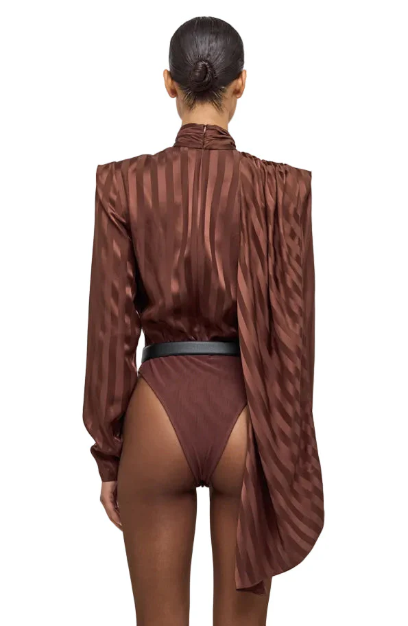 Poppins Bodysuit | Brown - Image 2