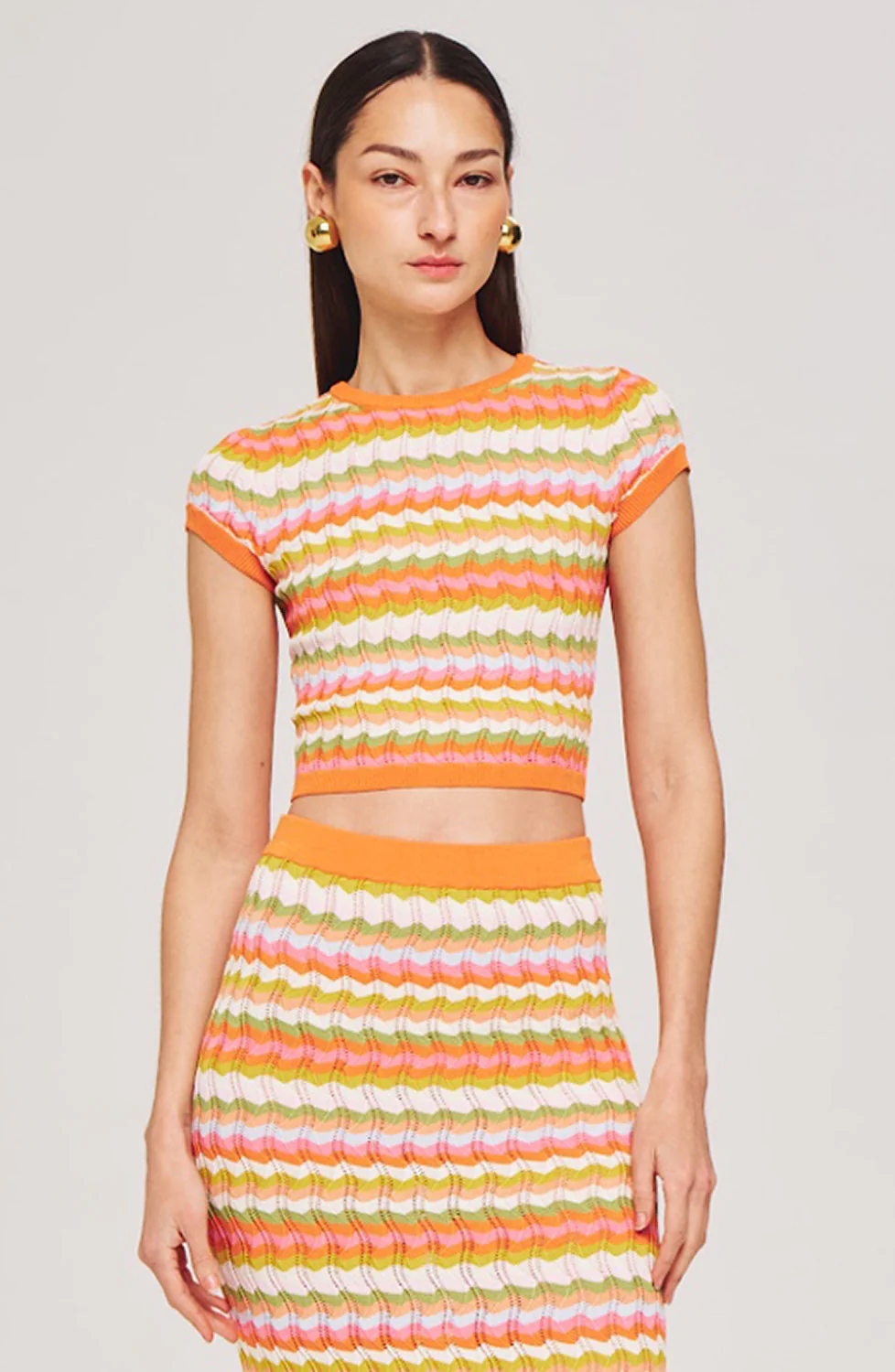 Quartz Knit Top | Rainbow Multi