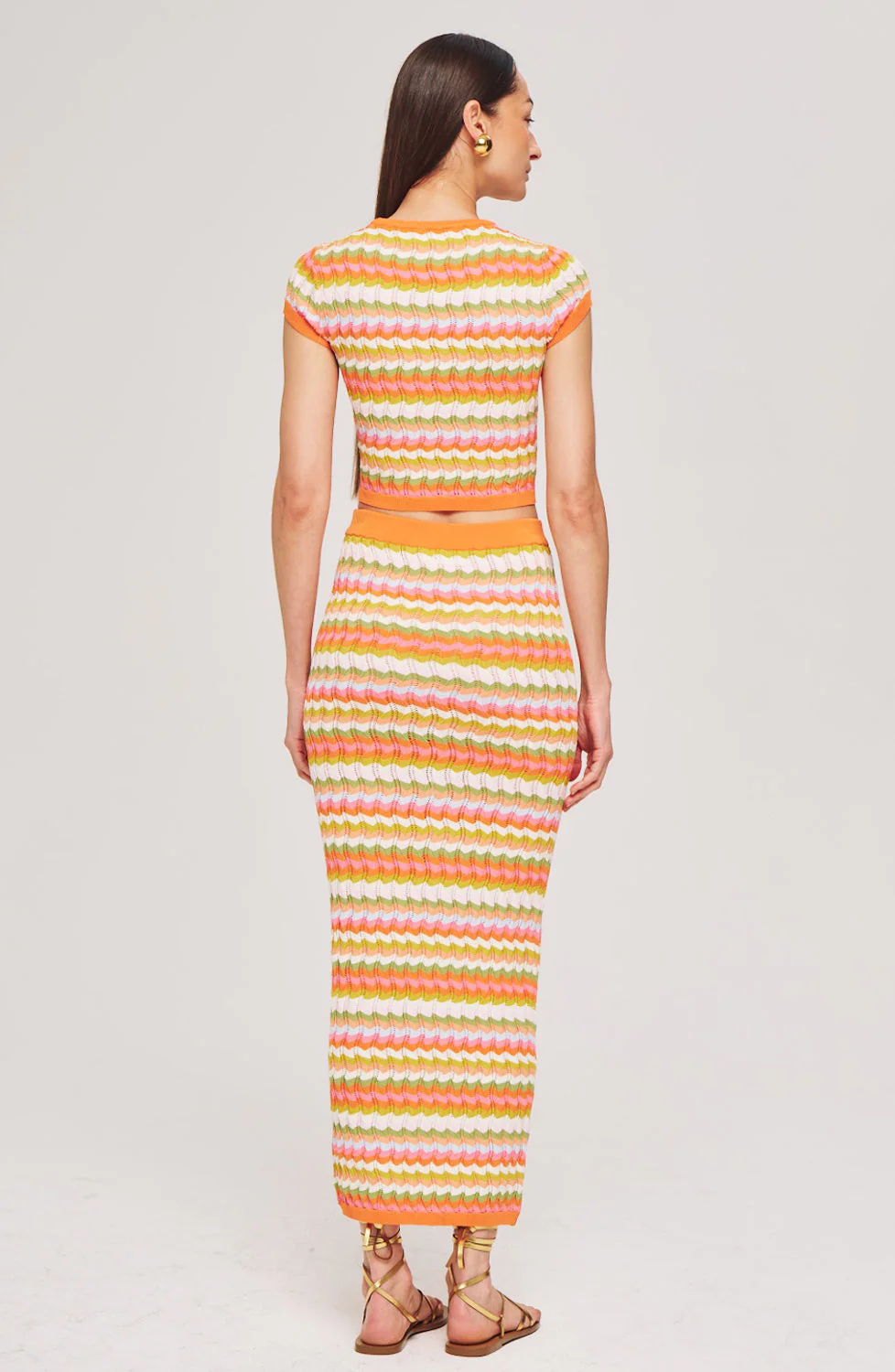 Quartz Knit Top | Rainbow Multi - Image 2