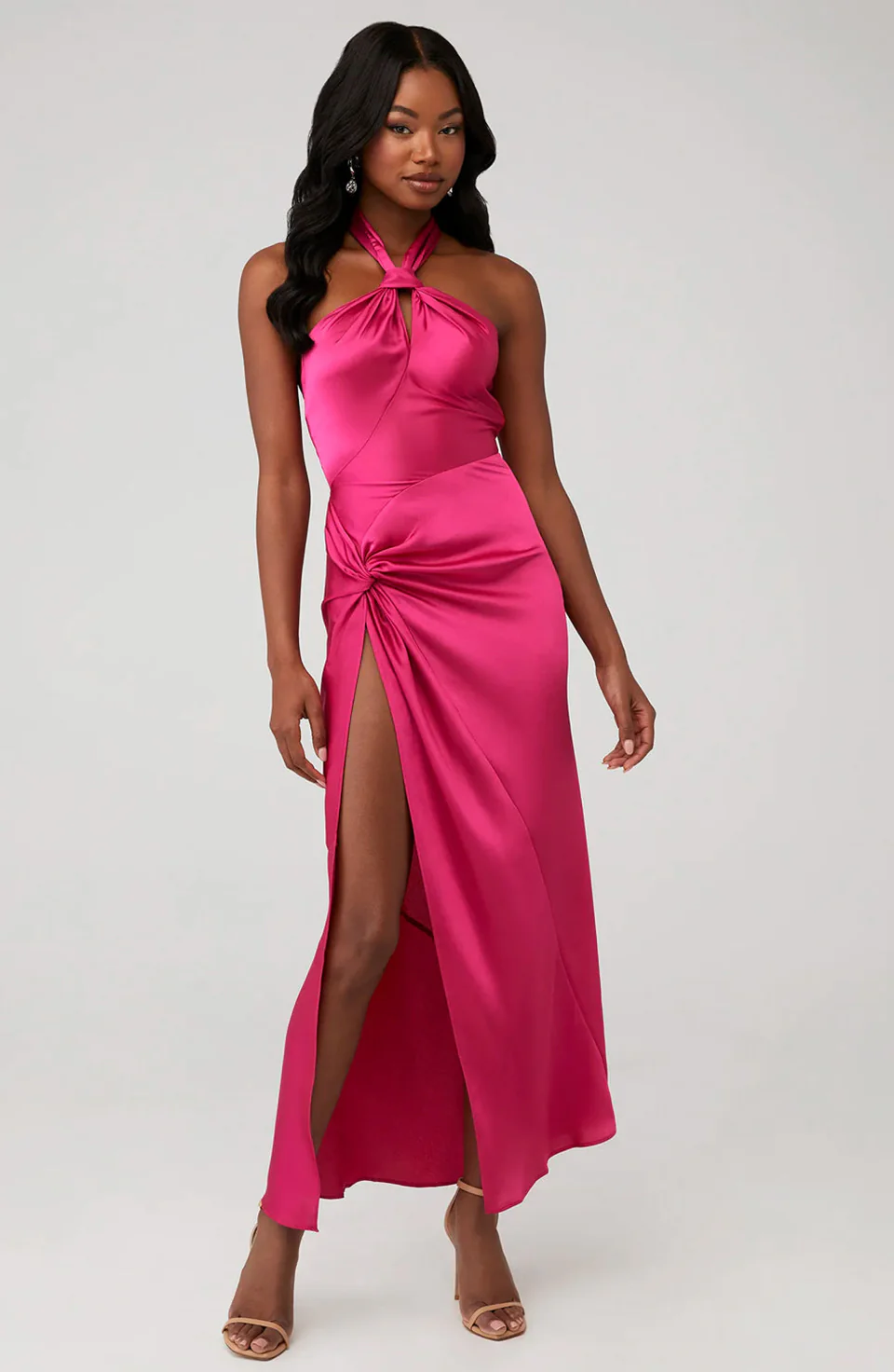 Samra Dress | Vintage Bright Pink